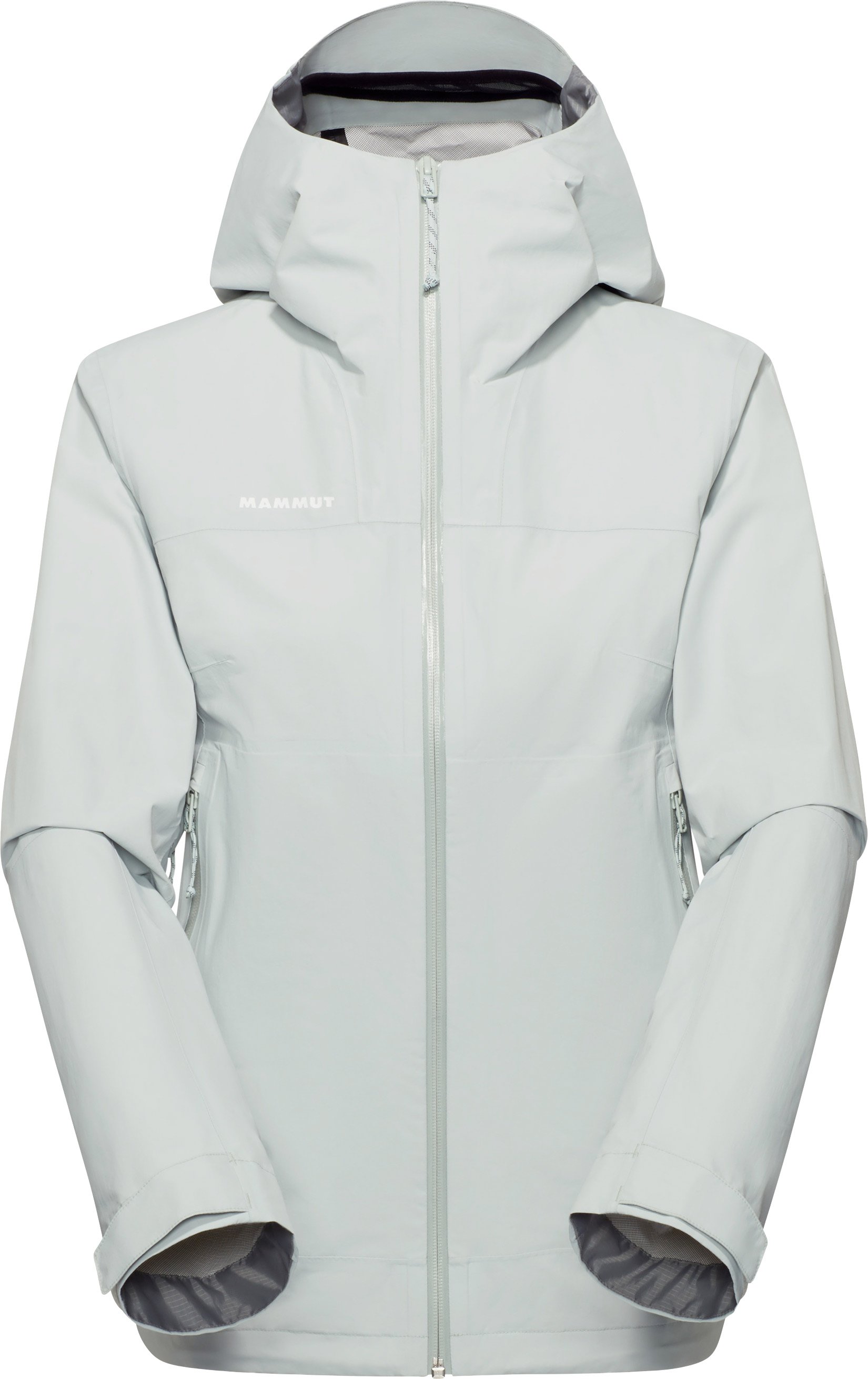 Crag HS Hooded Jacket Women Silver Sage + Mammut