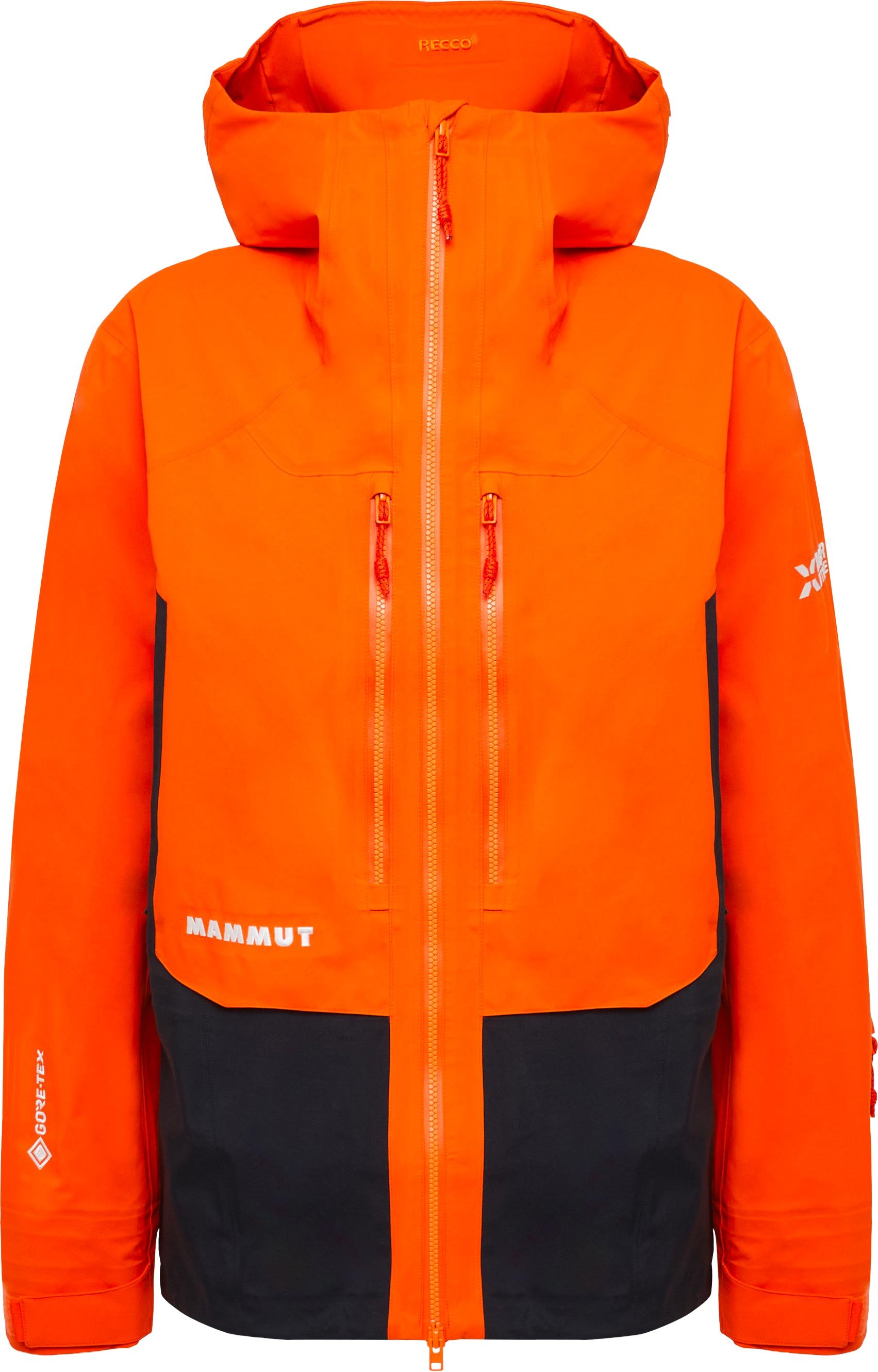 Eiger Free Advanced HS Hooded Jacket Men Eiger Orange Black + Mammut