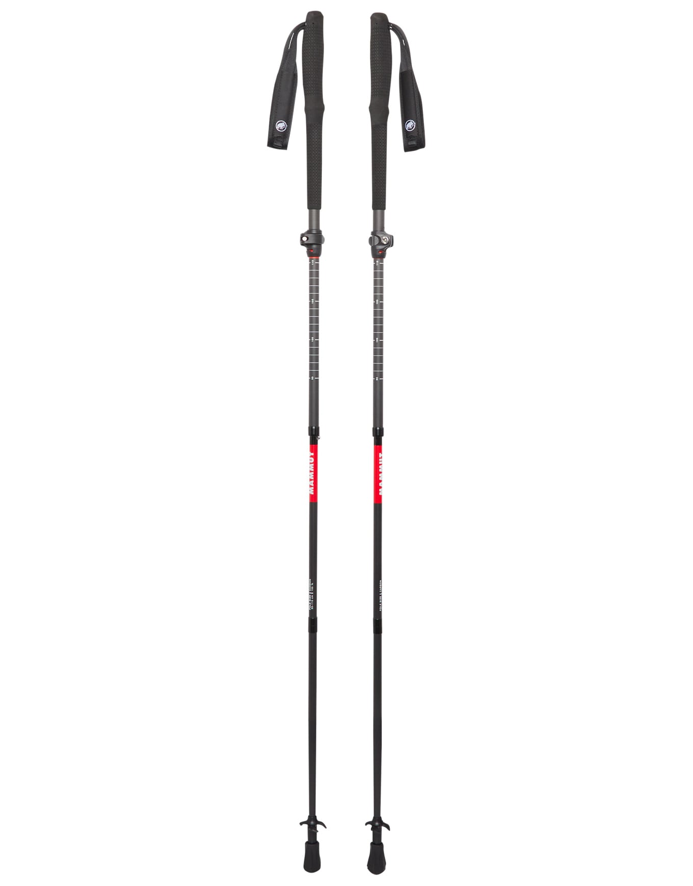 Aenergy Ultra Vario Carbon Poles Black + Mammut
