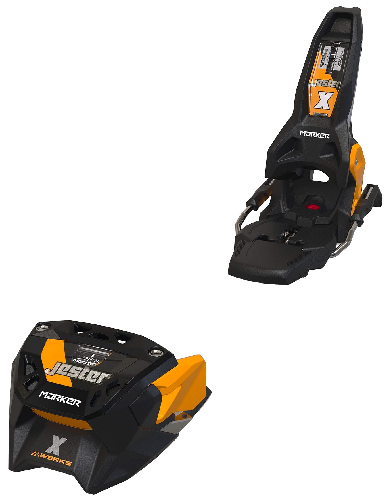 Jester X 16 Mwerks Black/Orange + Marker