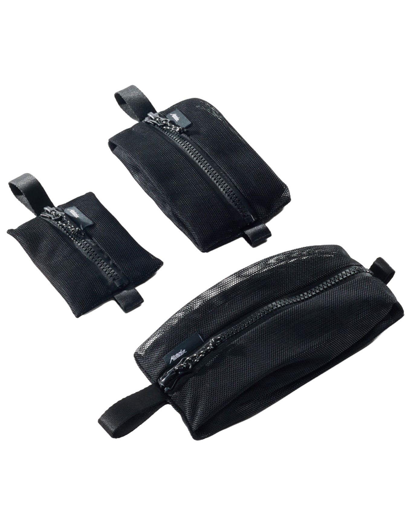 Mesh Organizer Bag Set Black + Matador