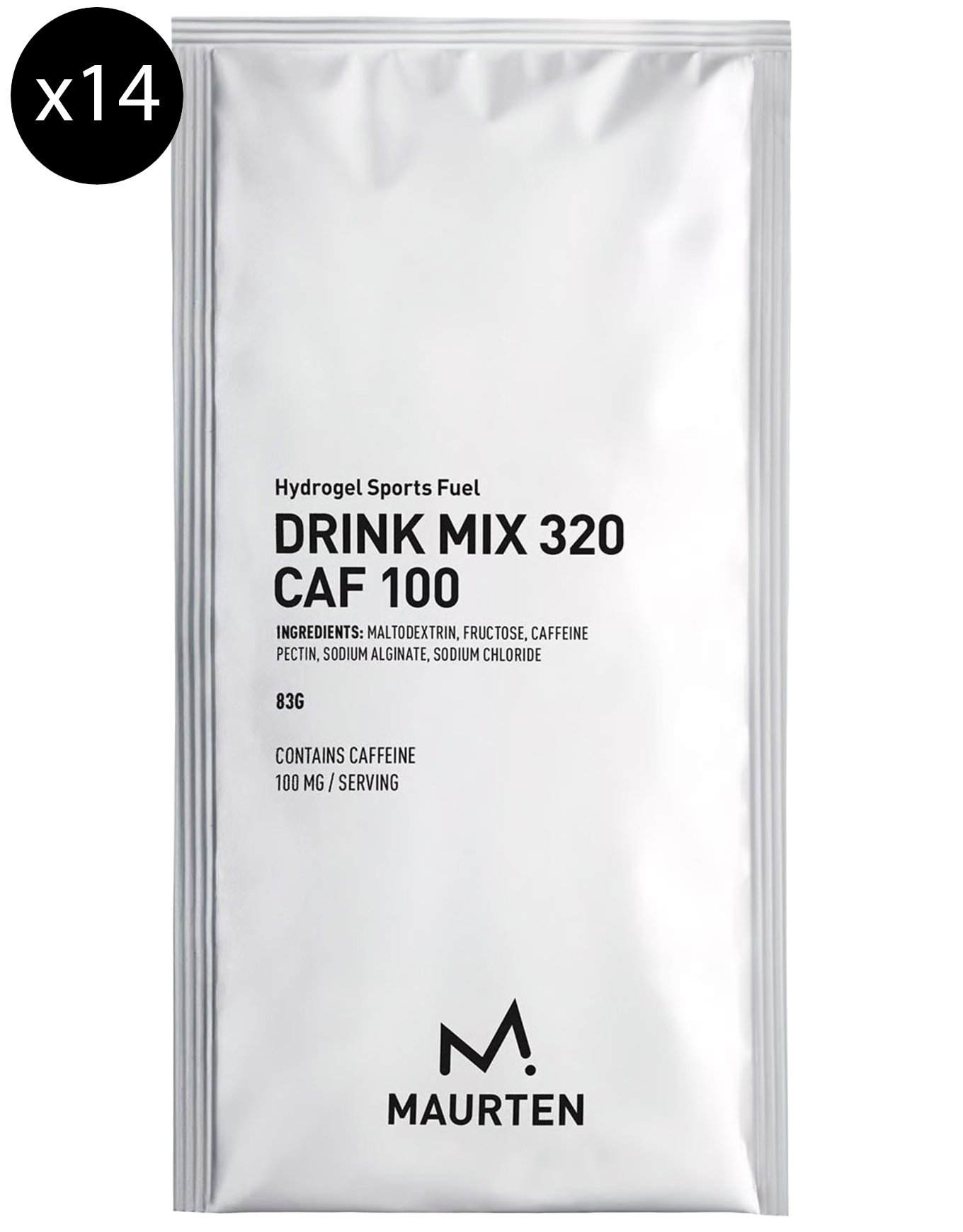 Drink Mix 320 CAF 100 Maurten - 14 sachets + Maurten
