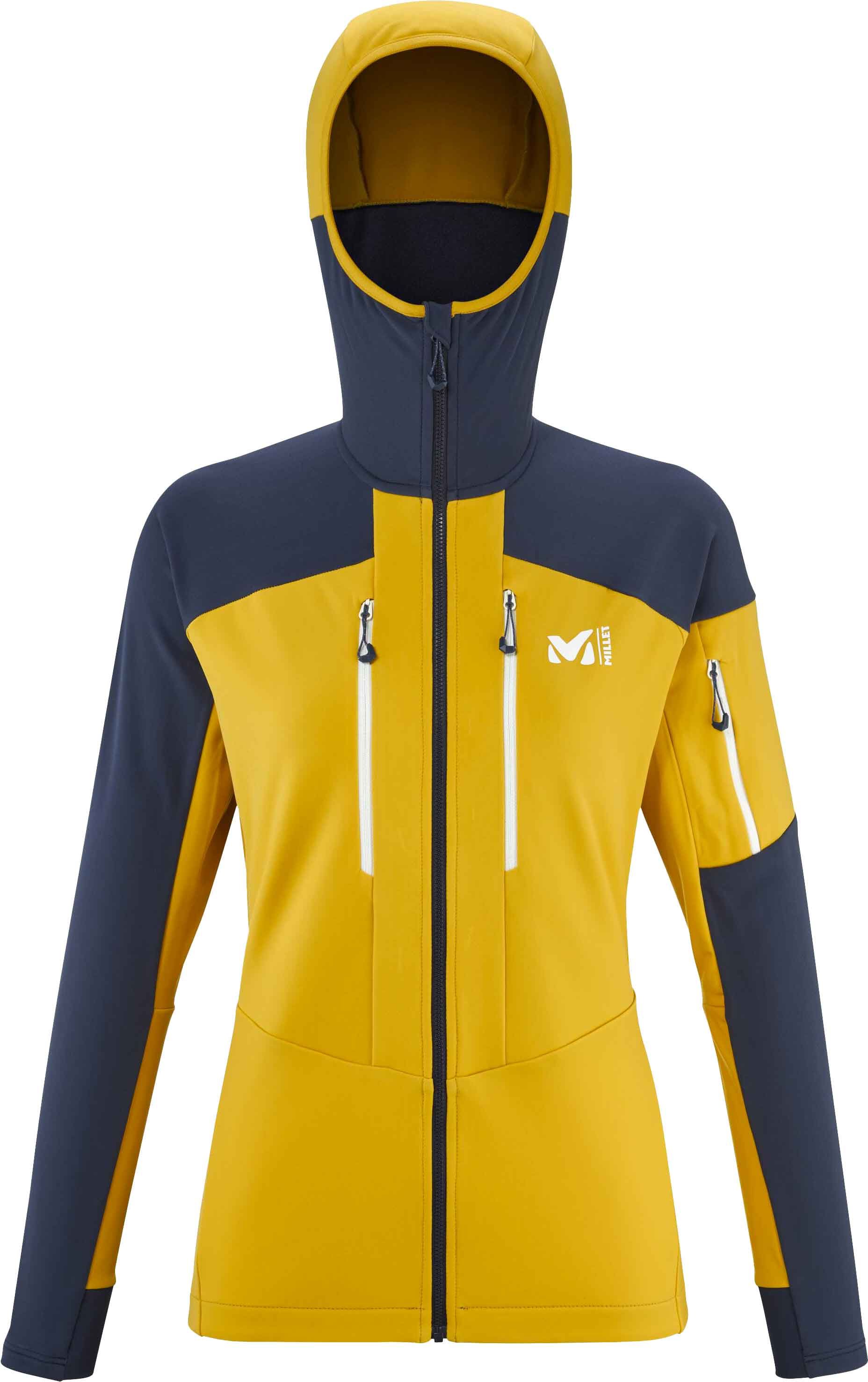 Pierra Ment Hoodie W Safran Saphir + Millet