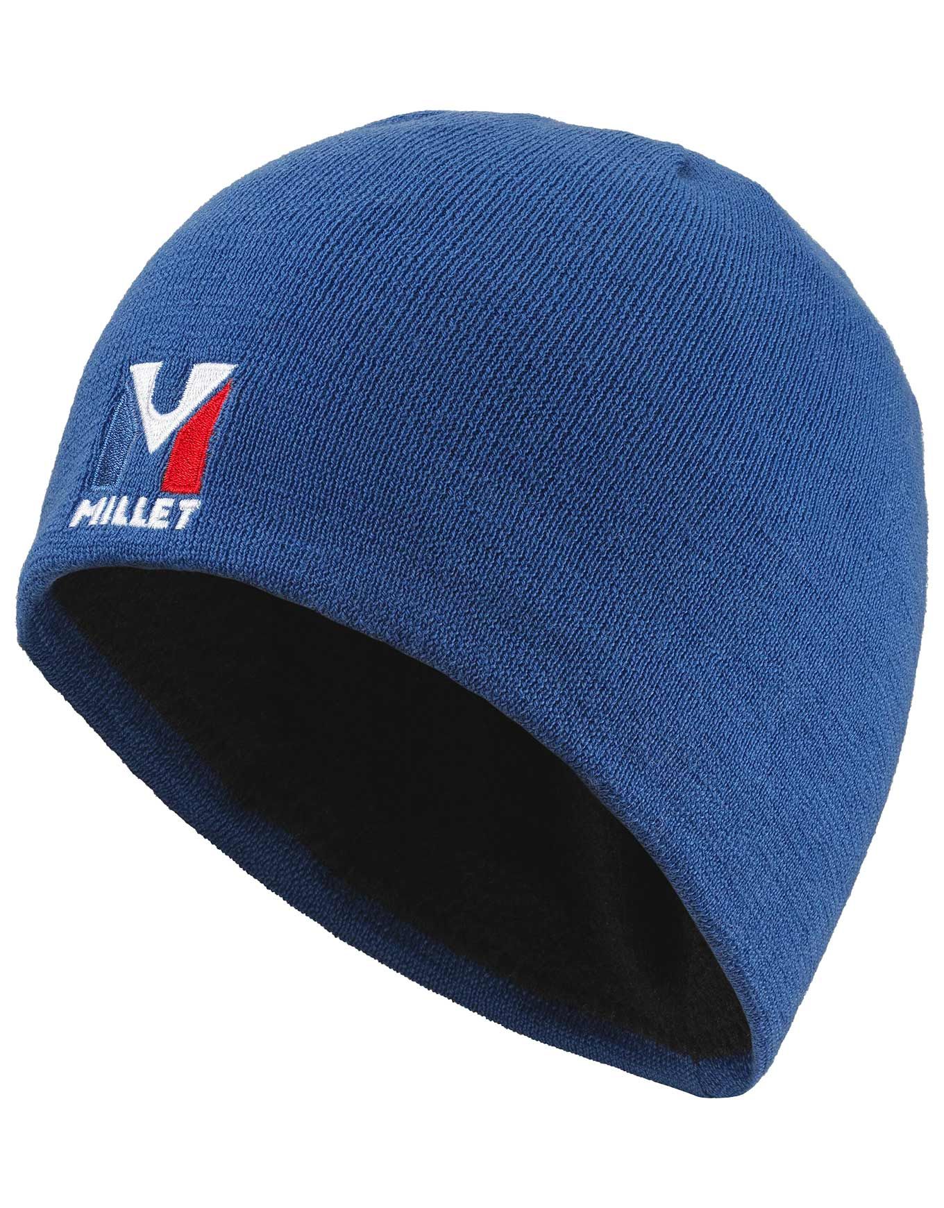 Active Wool Beanie Dark Denim + Millet