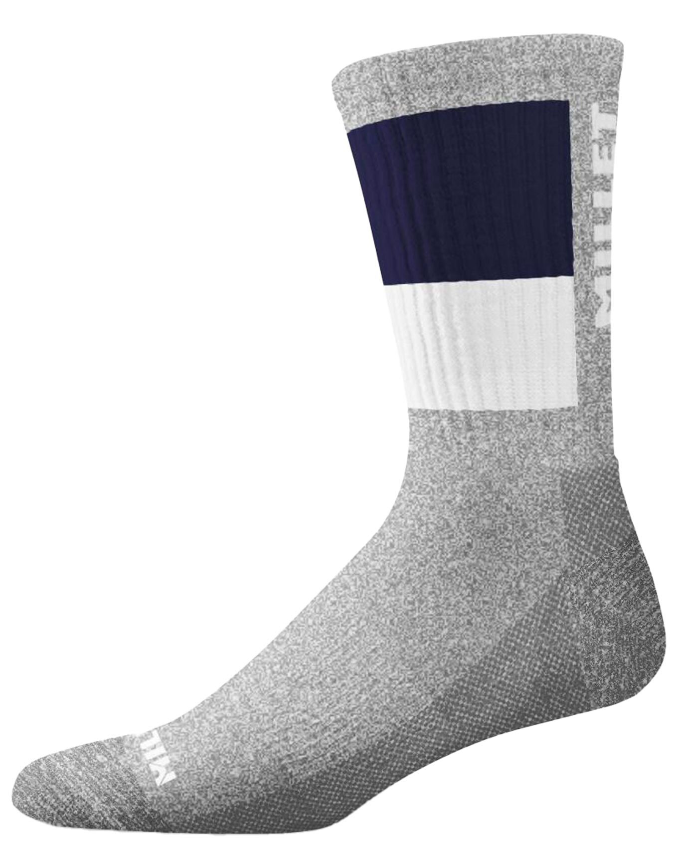 Seneca Mid Socks Heather Grey + Millet