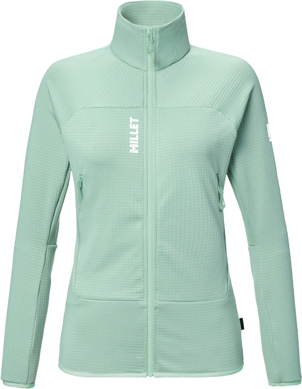Fusion Grid Jkt W Seaweed + Millet