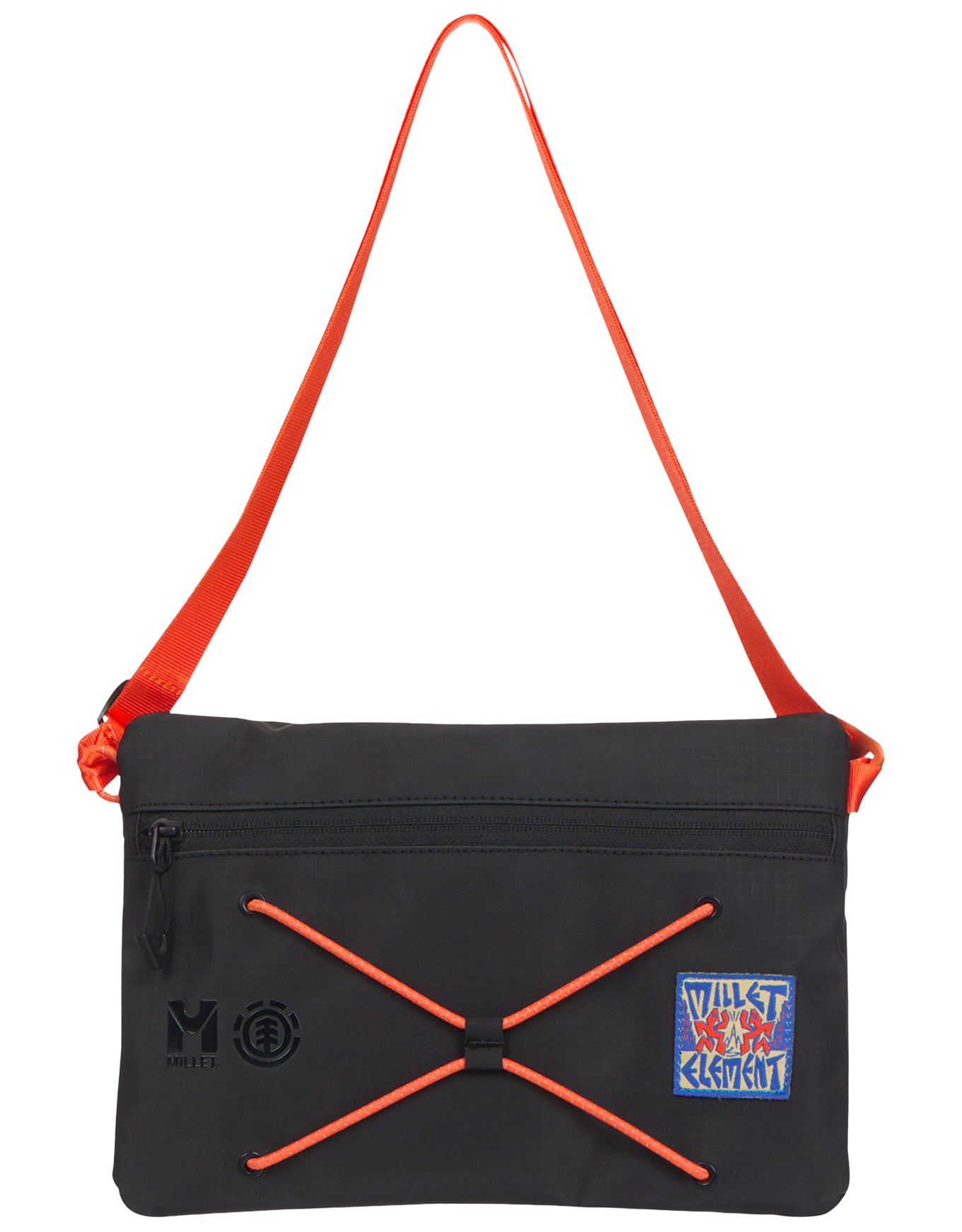 MxE Flat Pouch Black + Millet