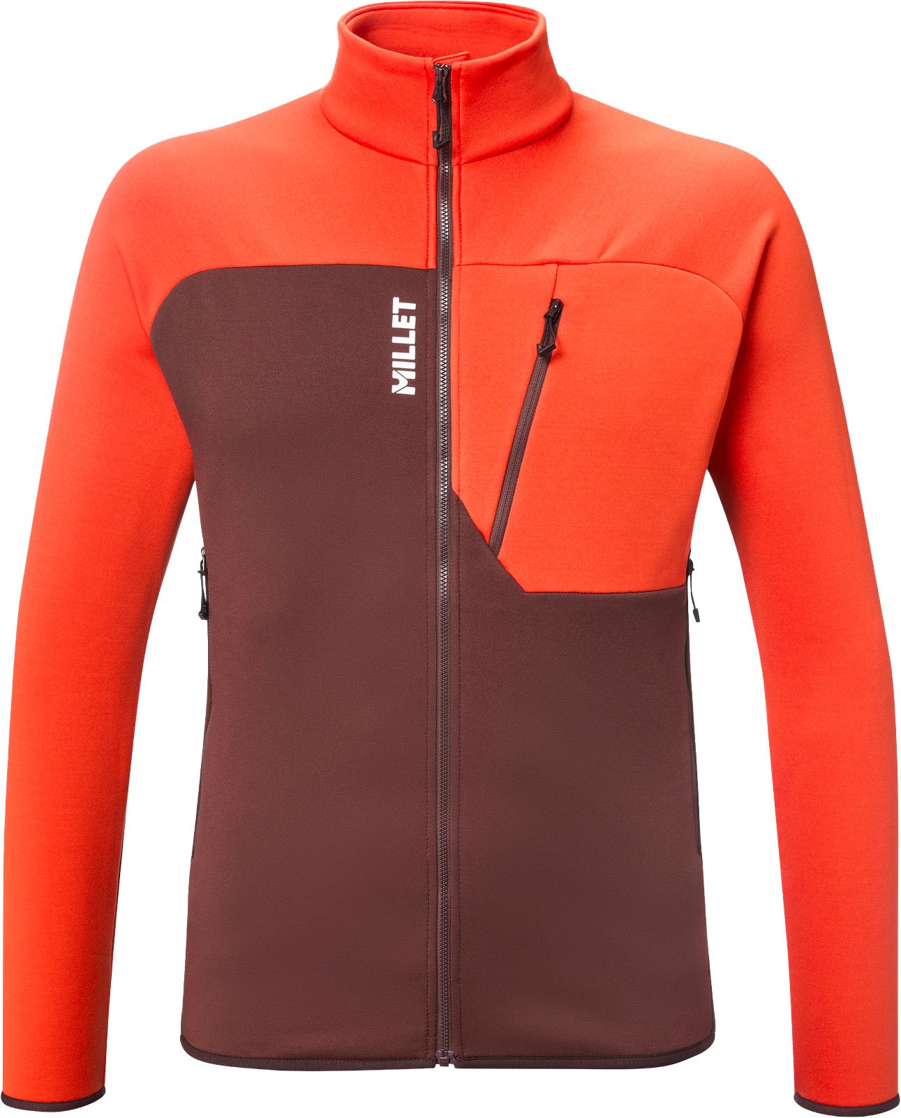 Seneca Fleece Jkt M Truffle Paprika + Millet