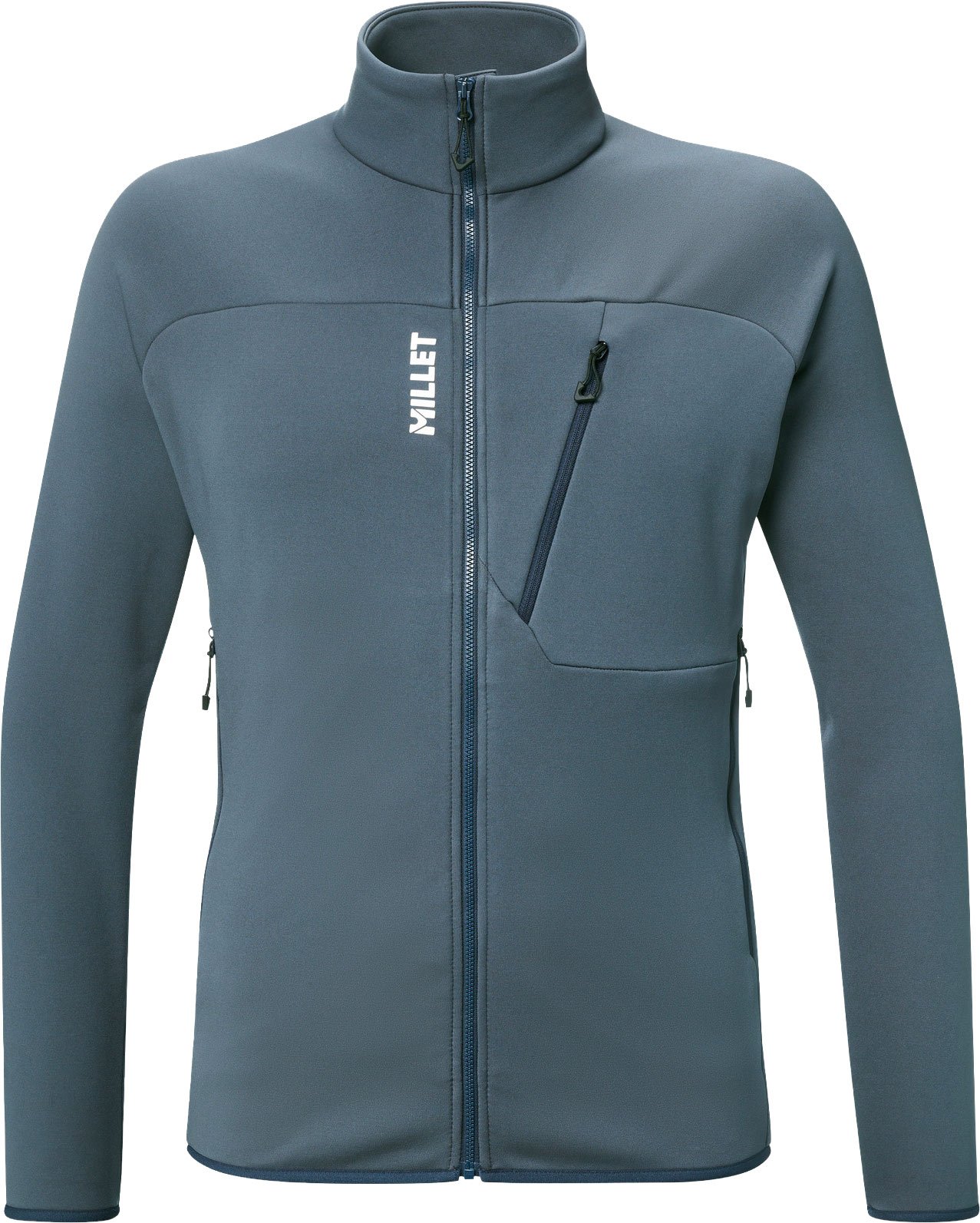 Seneca Fleece Jkt M Shadow Blue + Millet
