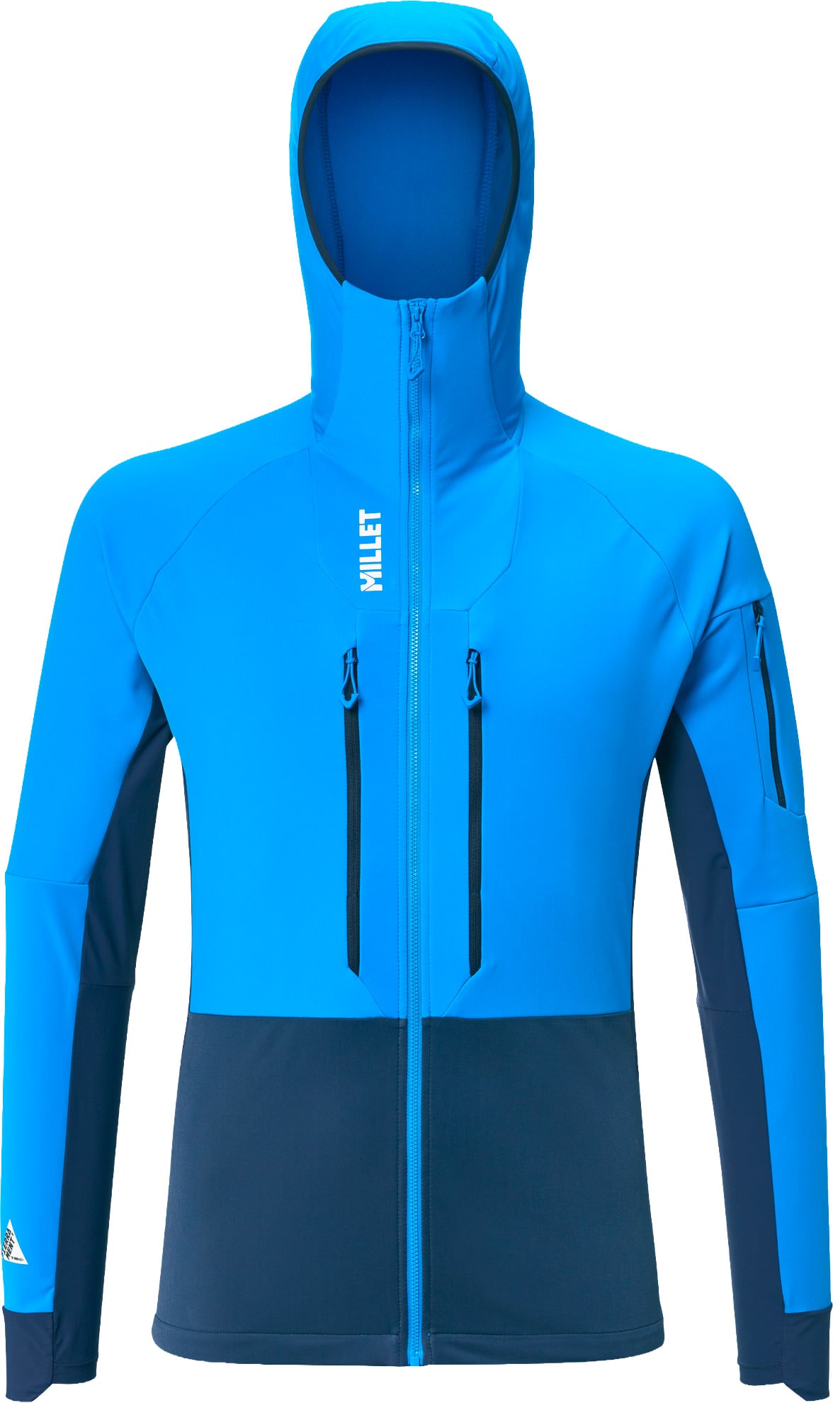Pierra Ment Hoodie M Icon Blue Saphir + Millet