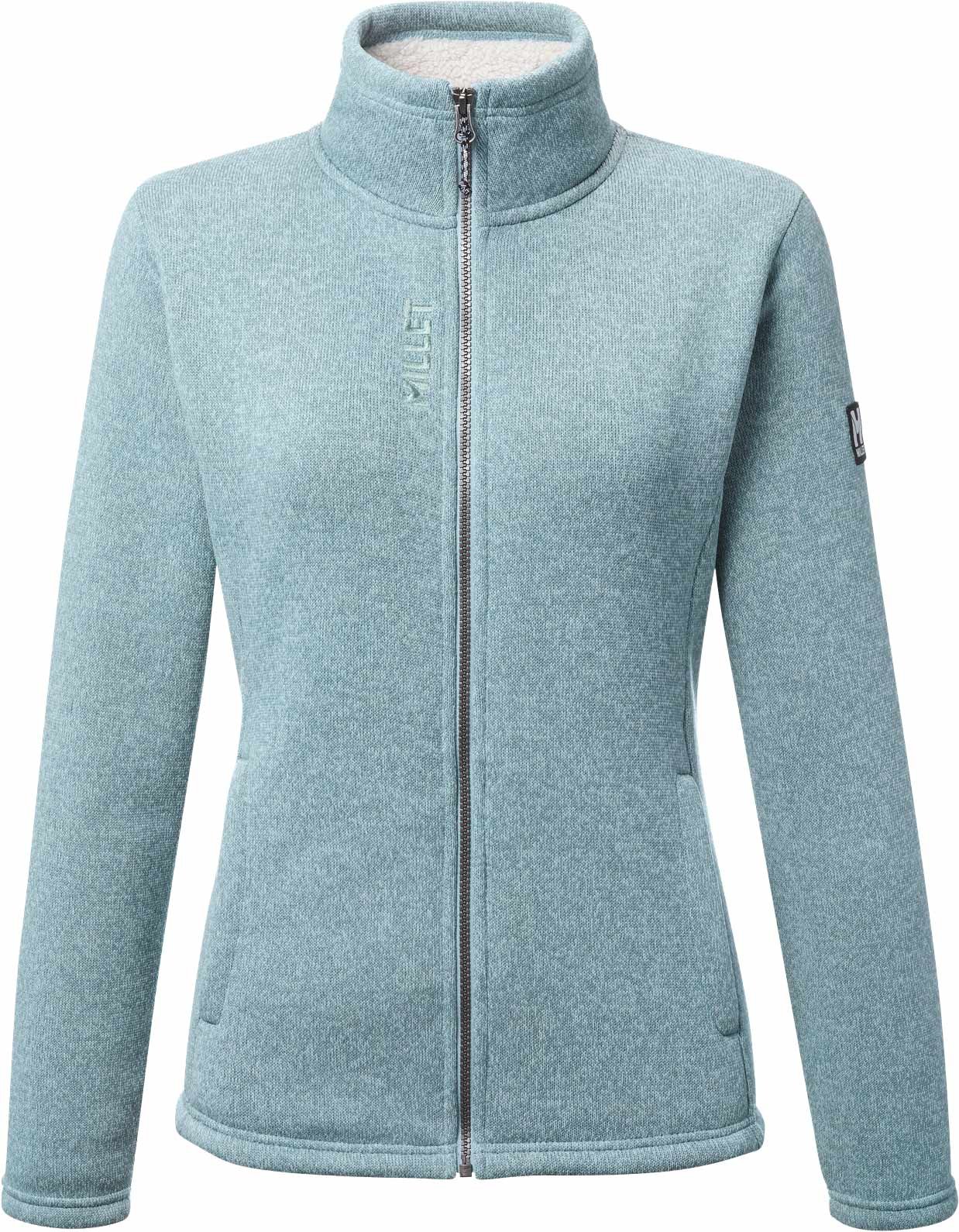 Chamonix Knitwarm Jkt W Aquatic + Millet