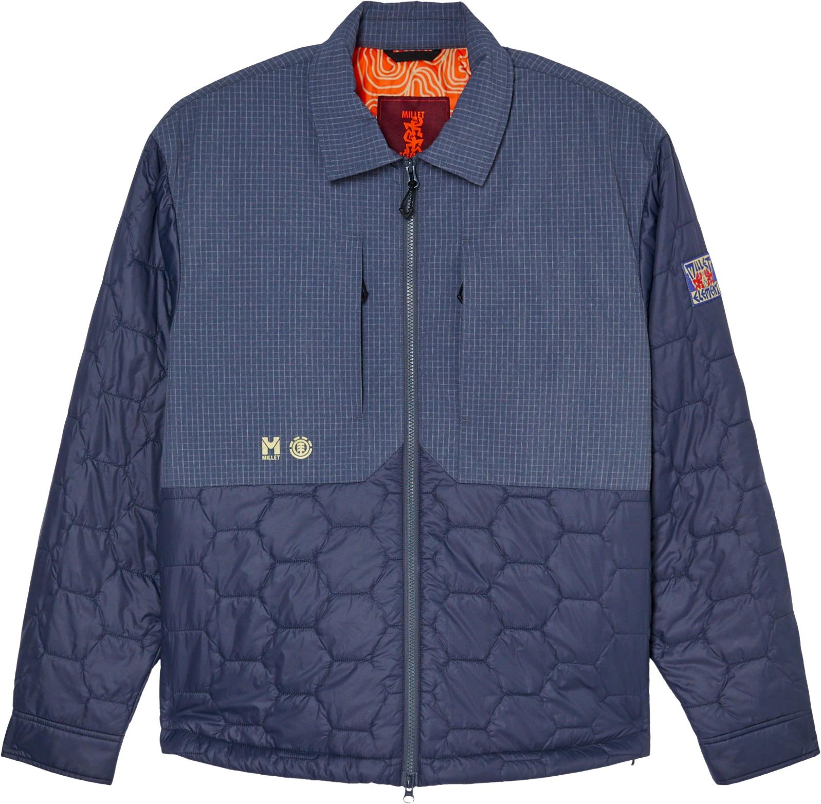 MxE Insulated Coach Jkt Shadow Blue + Millet