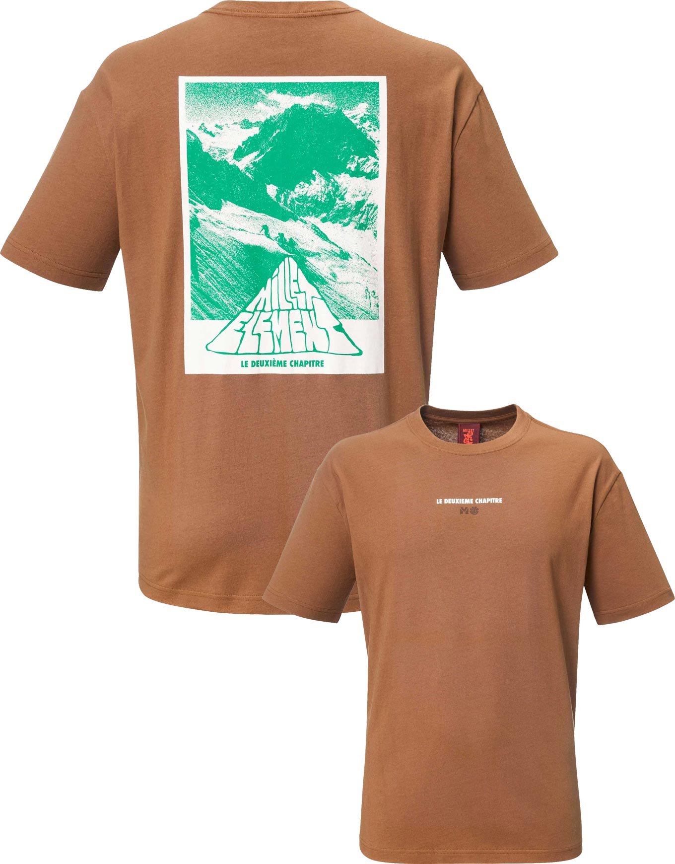 MxE Heritage SS Tee Toffee + Millet