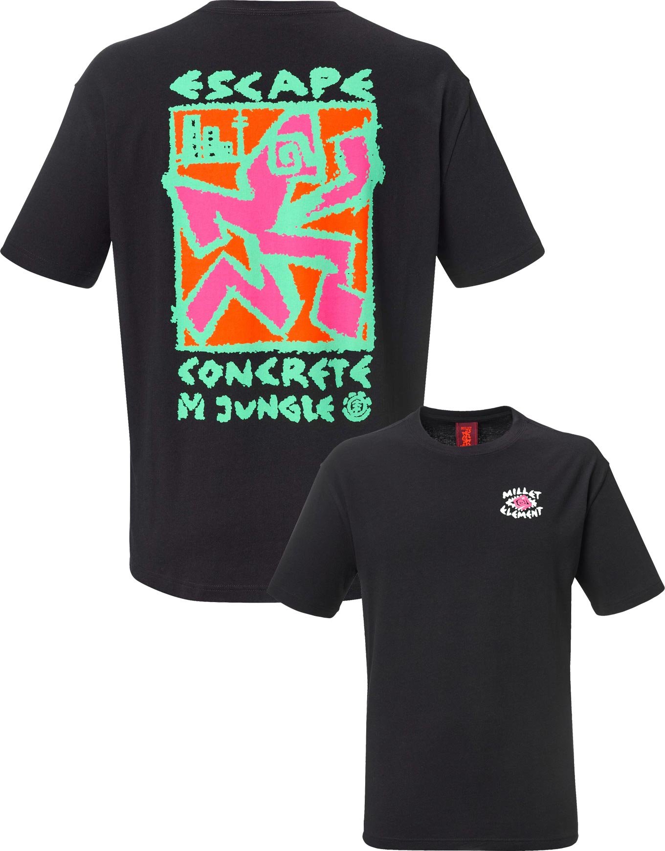 MxE Escape SS Tee Black + Millet