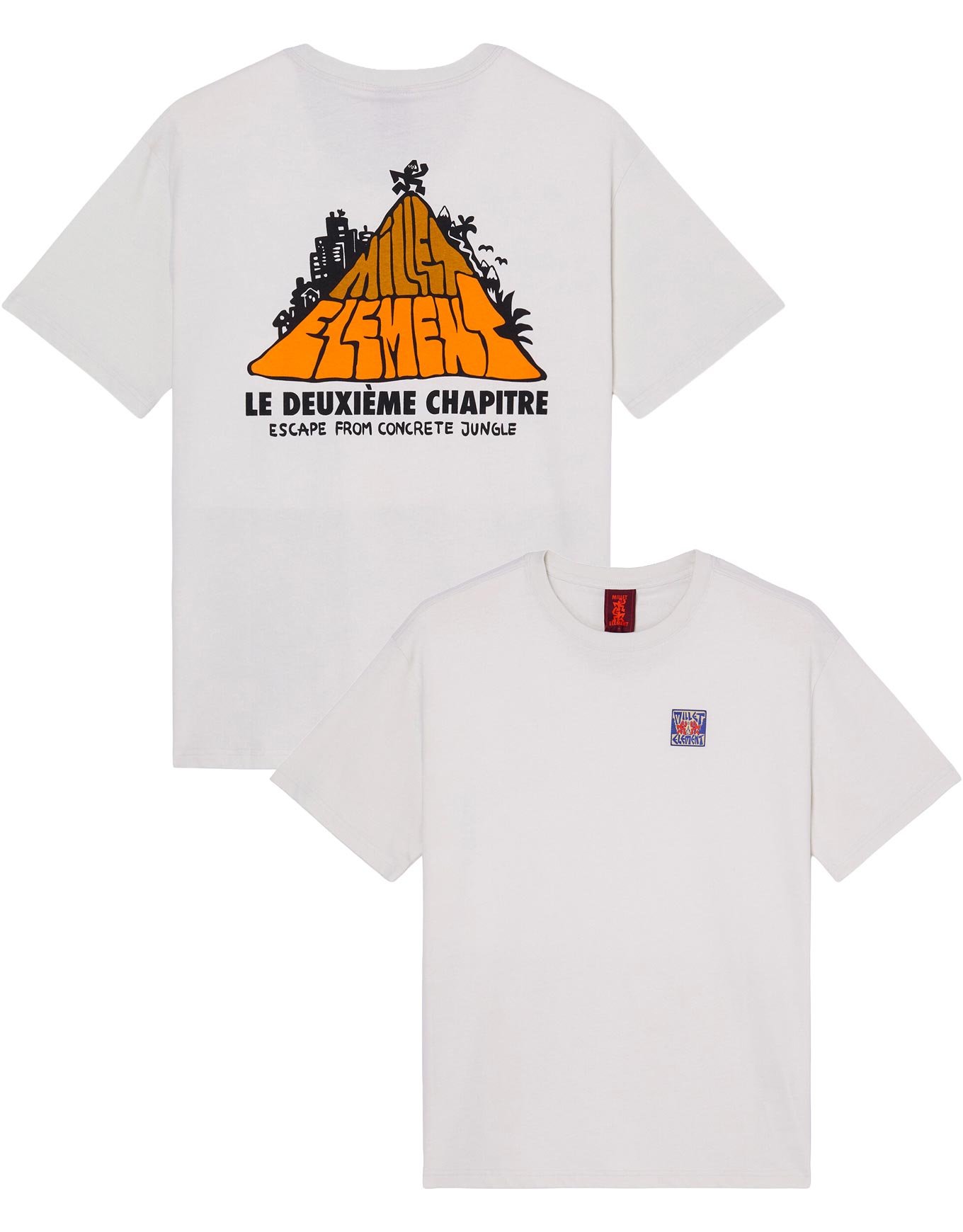 MxE Hit The Top SS Tee Foggy Dew + Millet