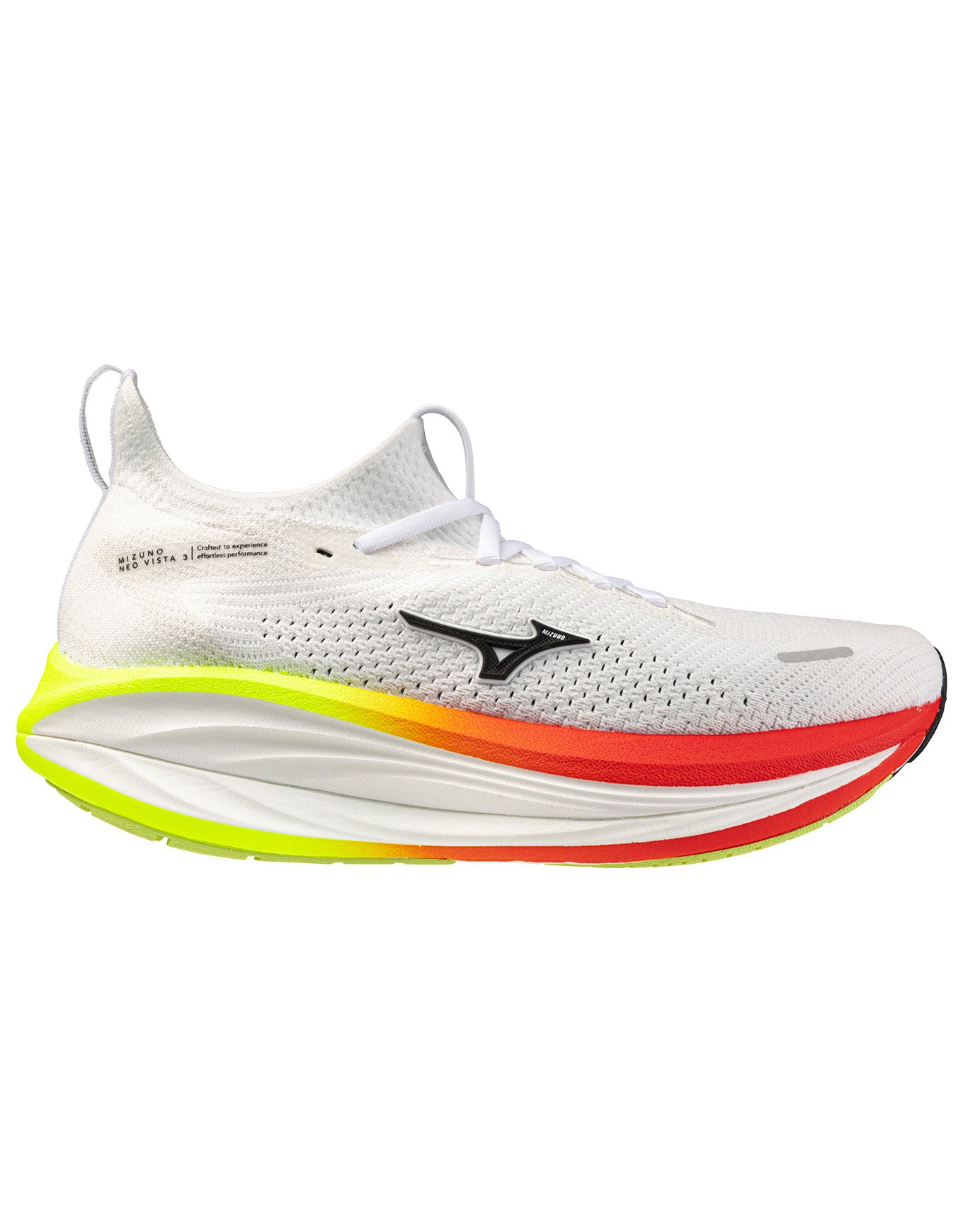 Mizuno Neo Vista 3 White/Black/Orange.com + 
