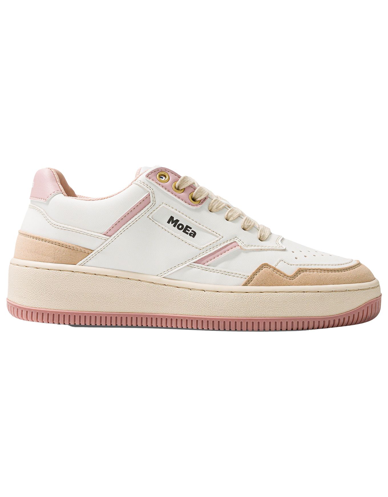 Gen1 Corn White & Pink Suede + MoEa