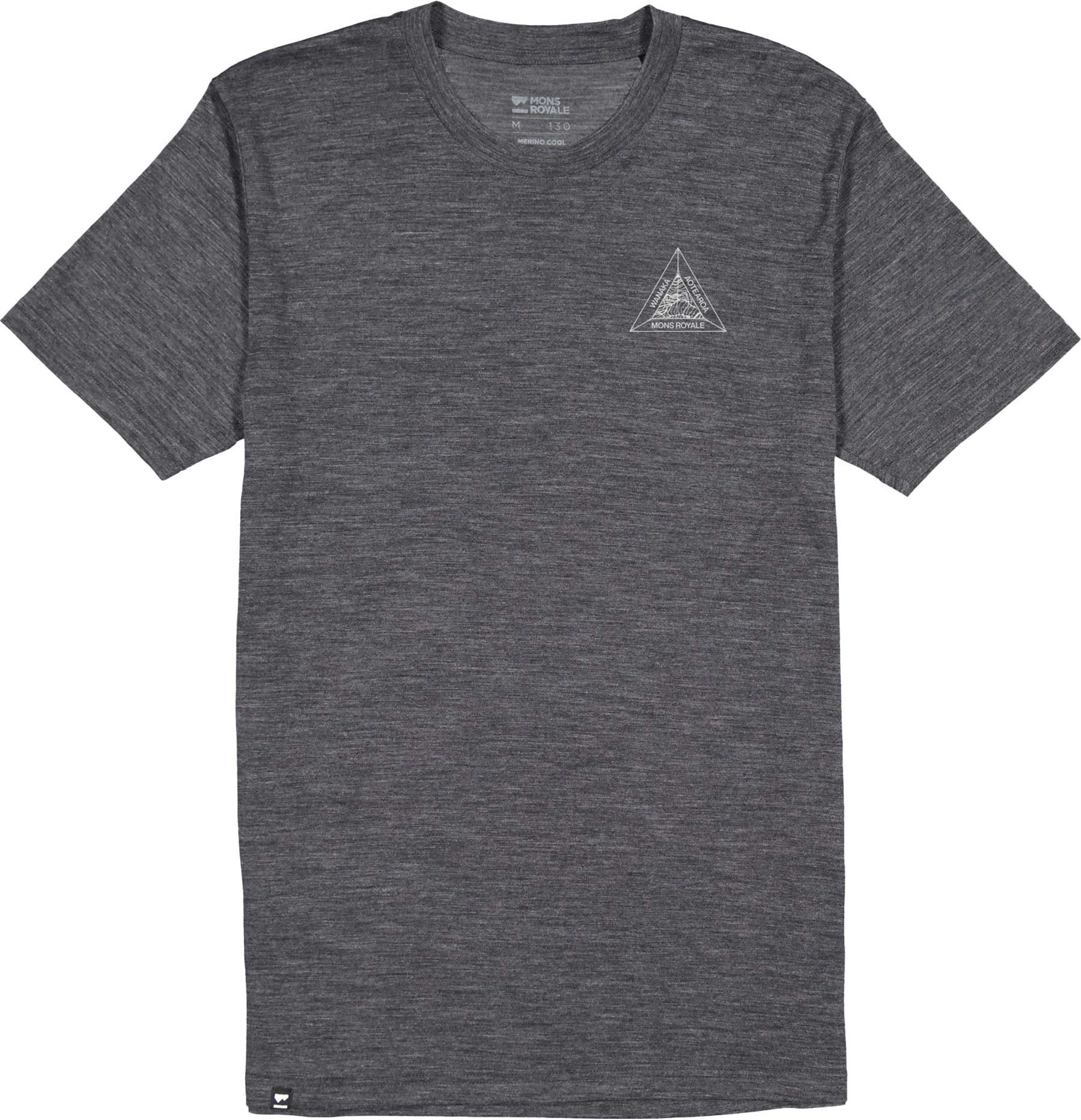 M Zephyr Merino Tencel T-Shirt Smoke + Mons Royale