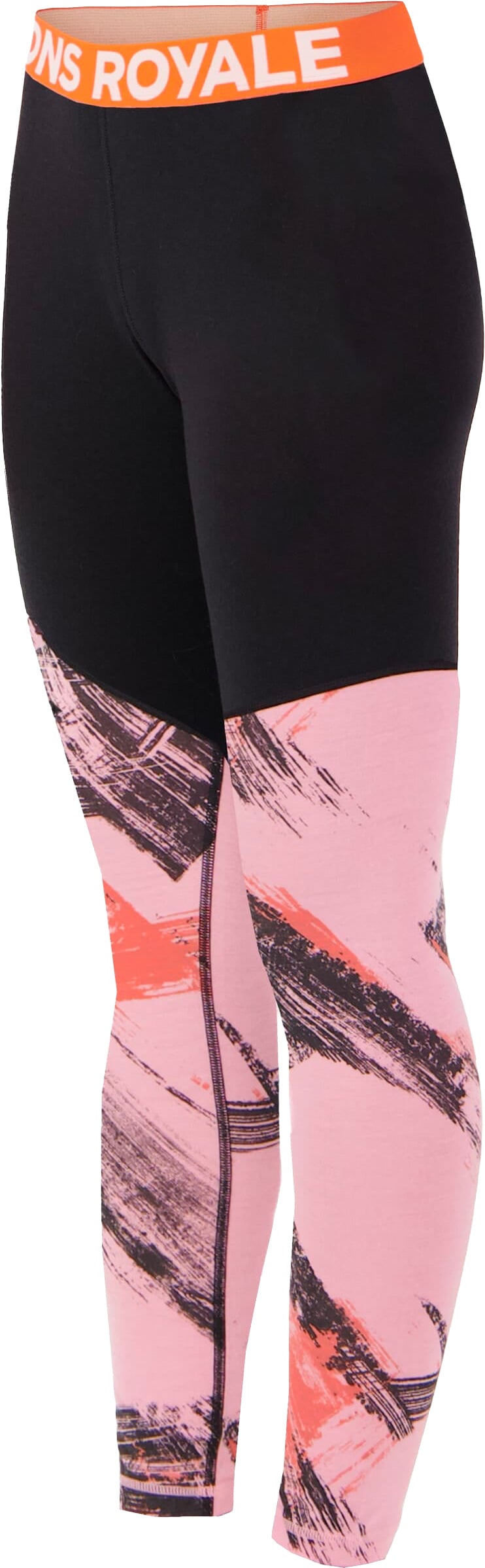 Cascade Merino Baselayer Legging W Paintbrush Pink/Black + Mons Royale