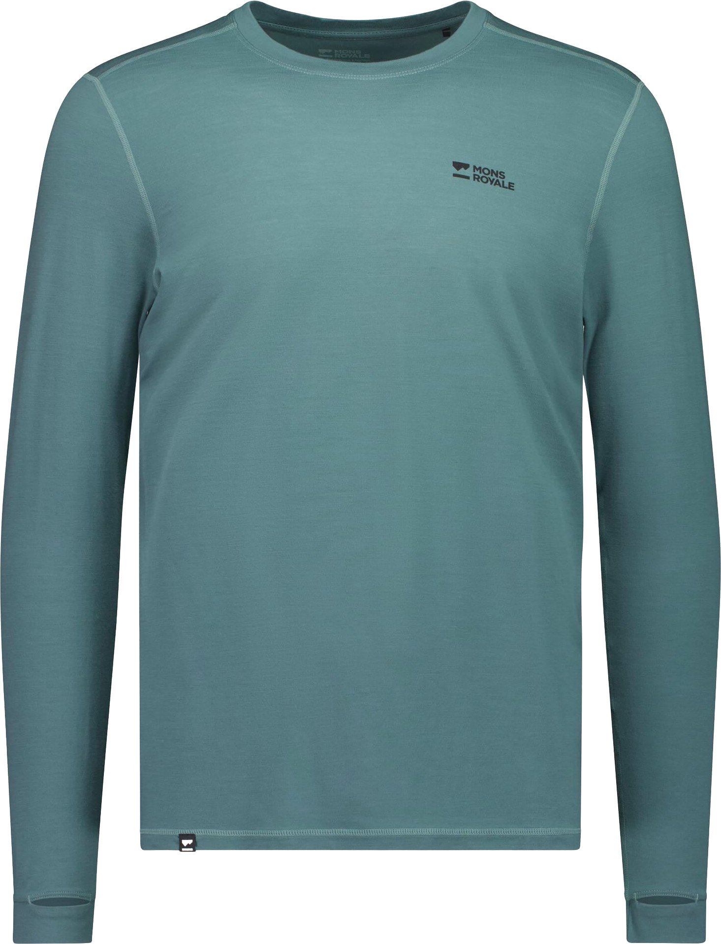 Cascade Merino Baselayer LS M Burnt Sage + Mons Royale