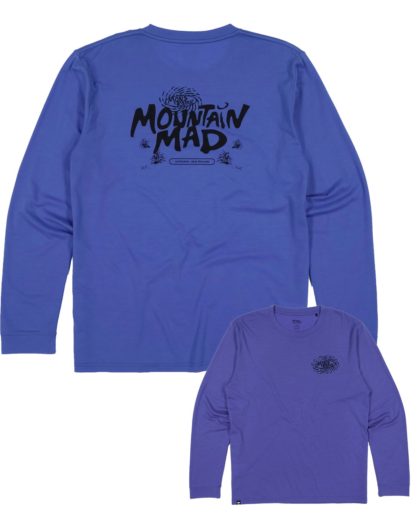 Icon Merino LS M Blue Dusk + Mons Royale