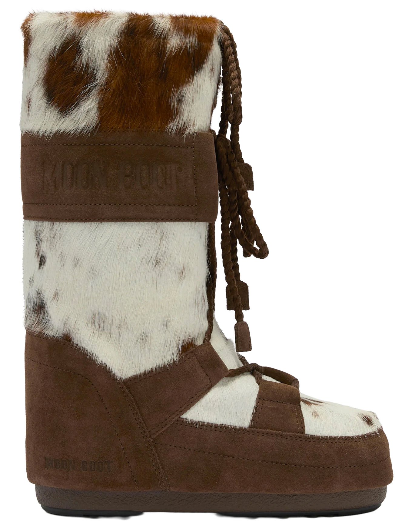 Moon Boot Icon Archive 1985 Cow White Cocoa + Moon Boot