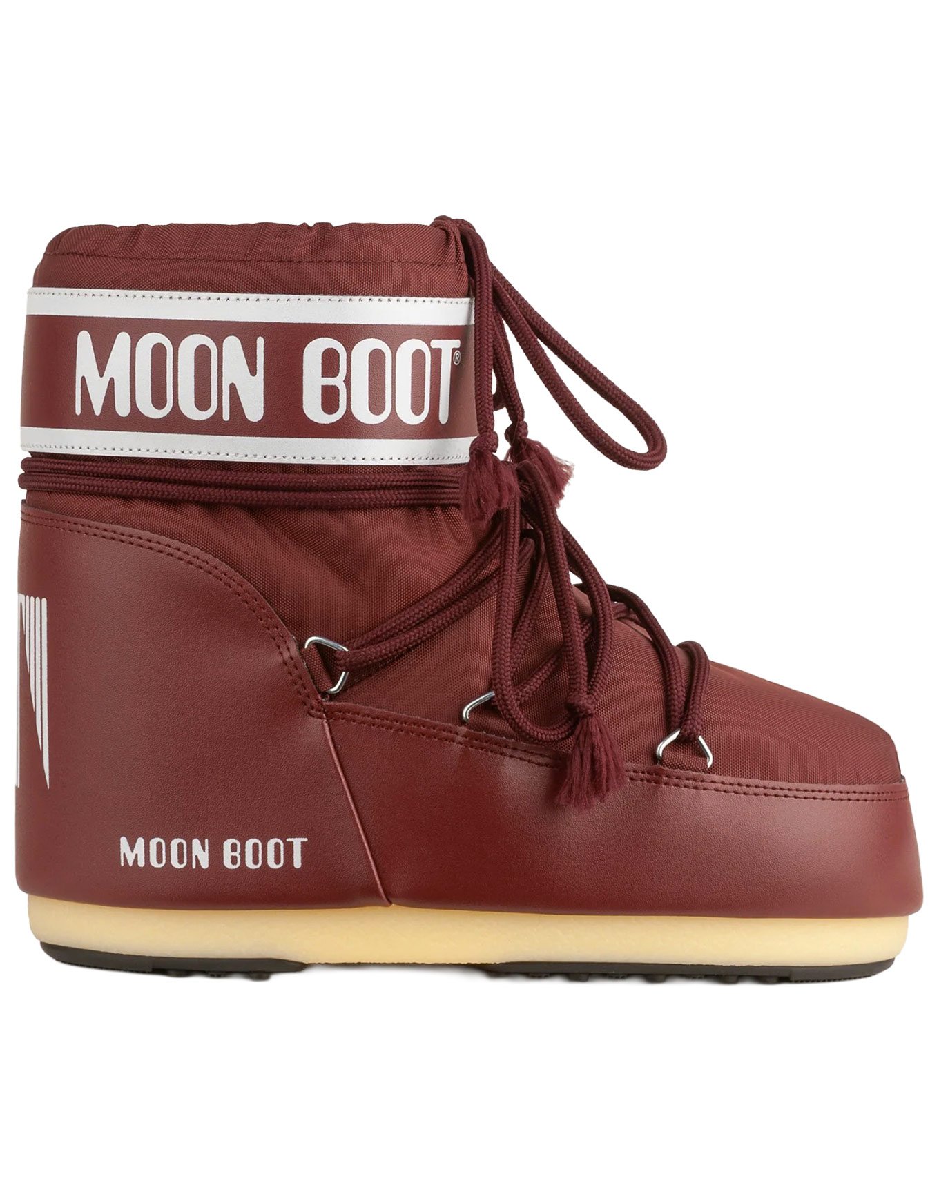 Moon Boot Icon Low Nylon Burgundy + Moon Boot