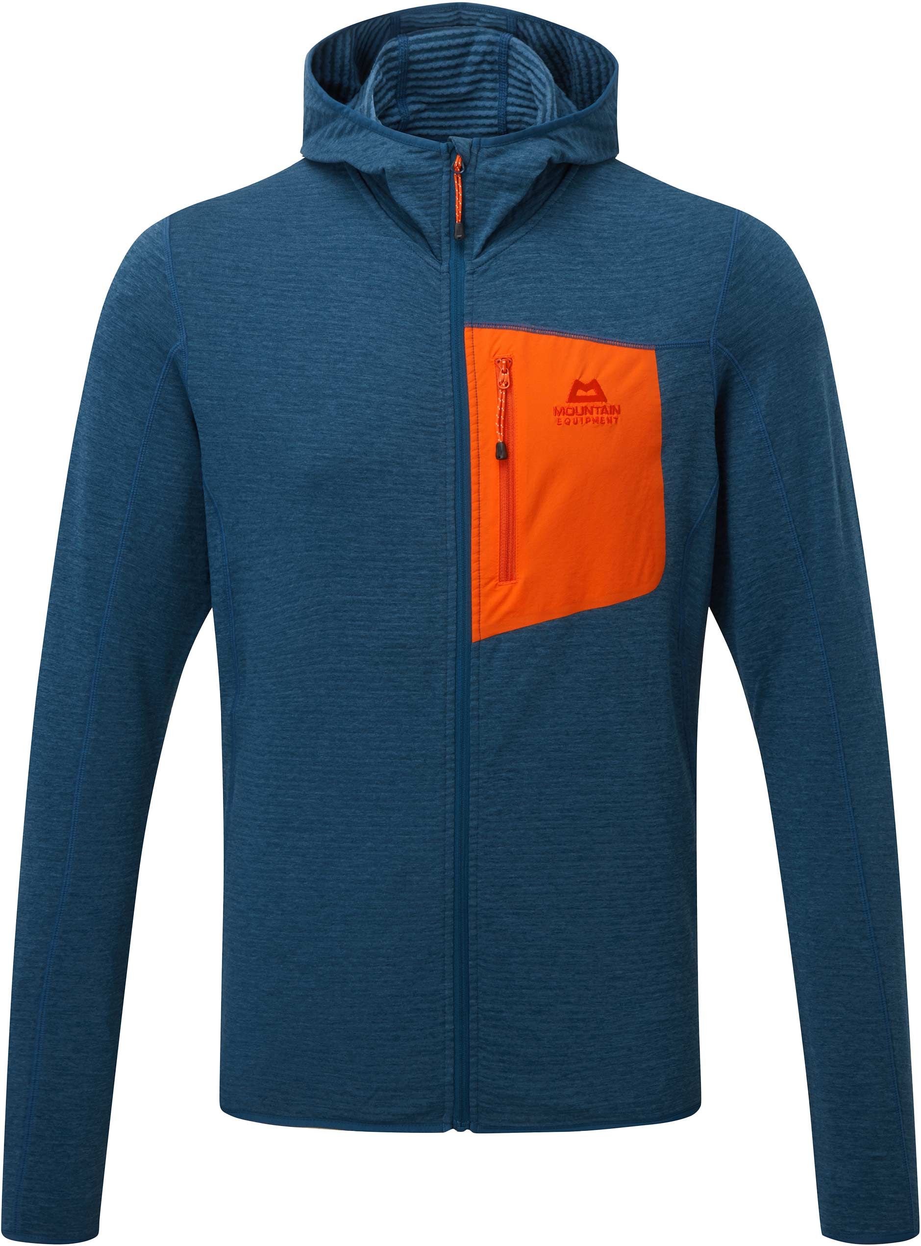 Lumiko Hooded Mens Jacket Majolica Cardinal + Mountain Equipment