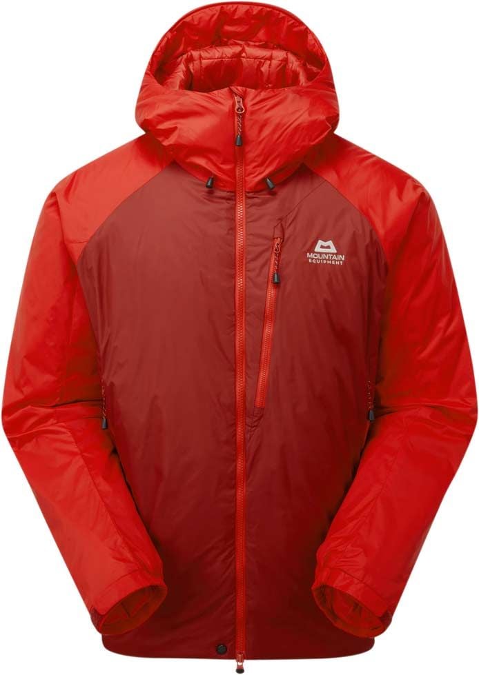 Shelterstone Mens Jacket Chili Red Merlot + Mountain Equipment