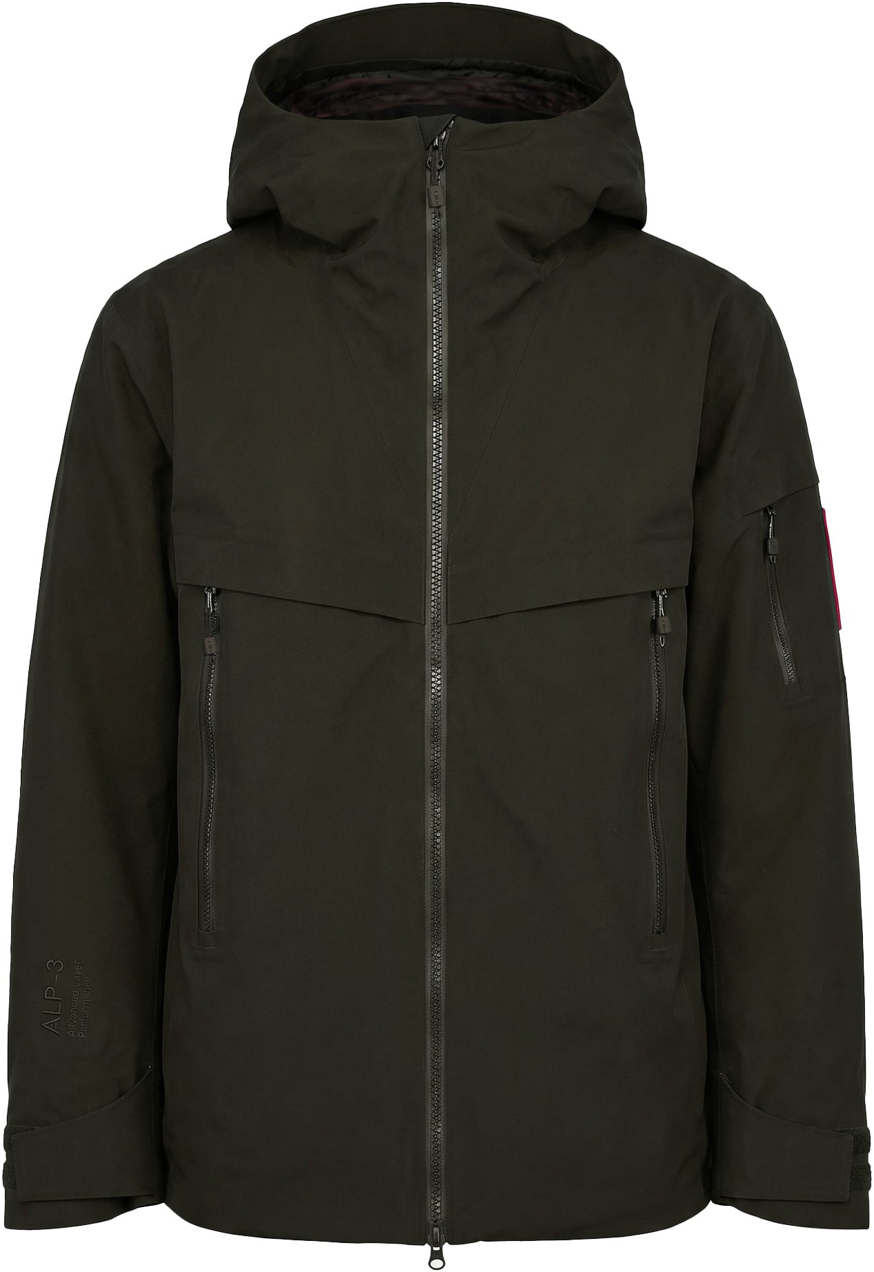 Alp-3 Stretch 3L Insulated Jacket Peat + The Mountain Studio