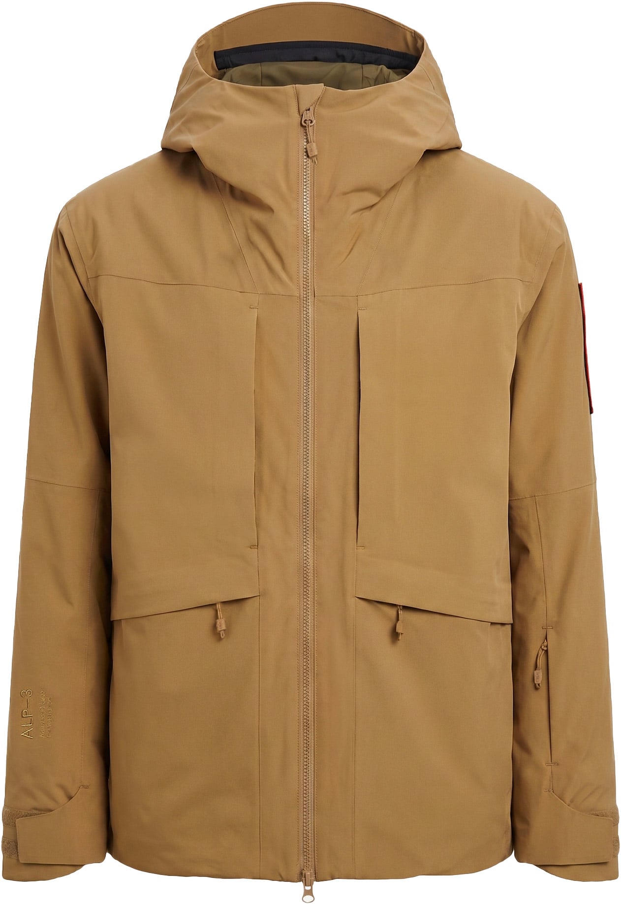 3L Hybrid Shell Insulated Jacket Otter Grenadine + The Mountain Studio