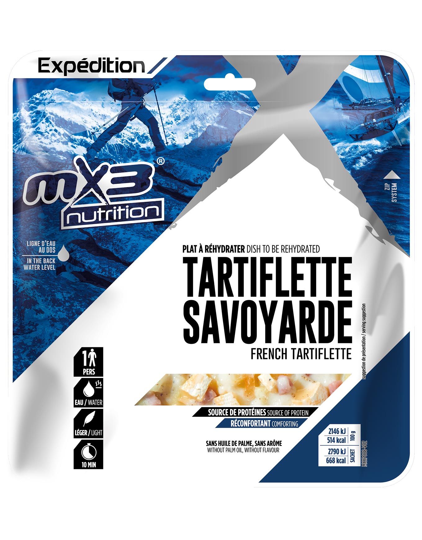 Tartiflette Savoyarde + MX3