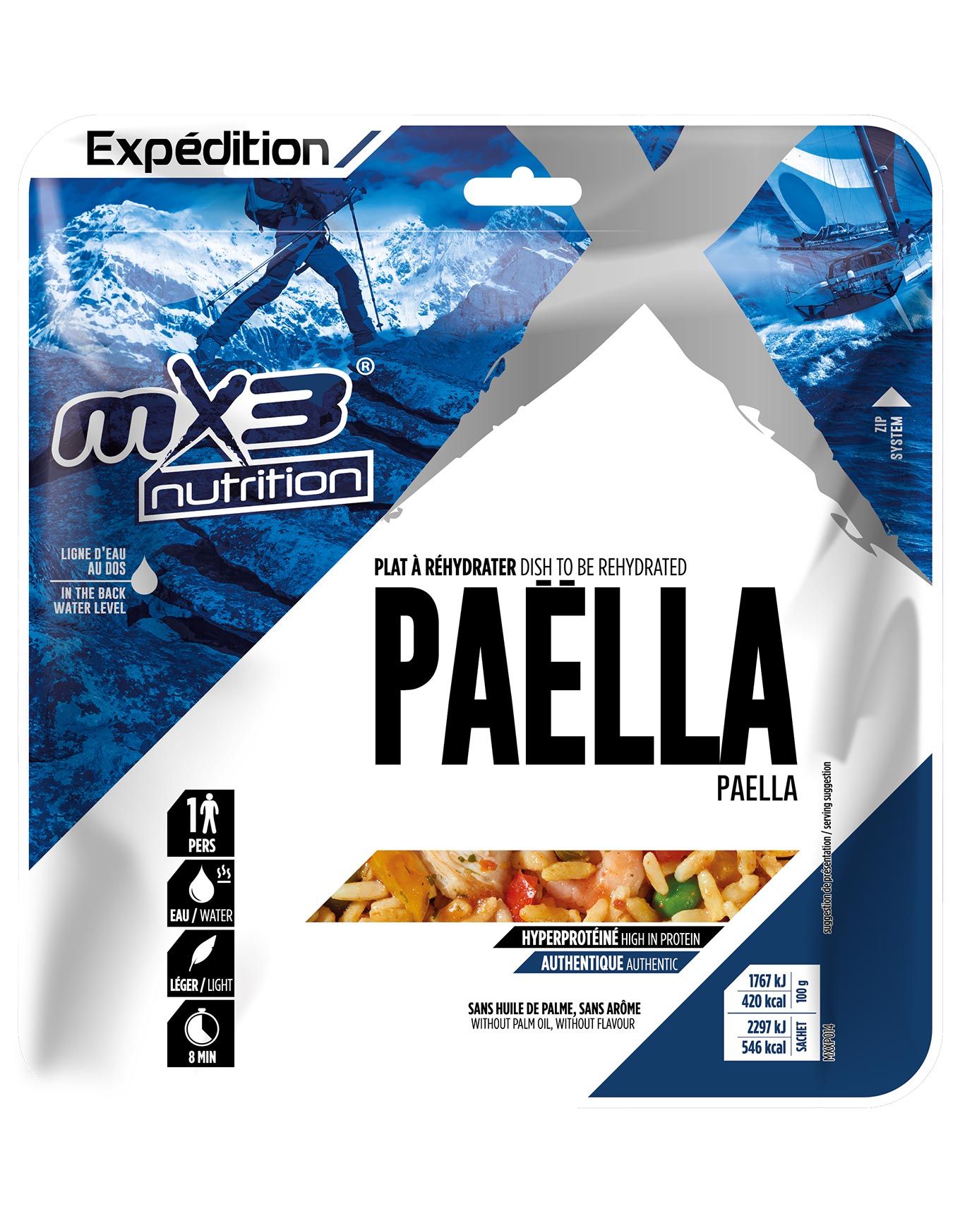 Paëlla + MX3