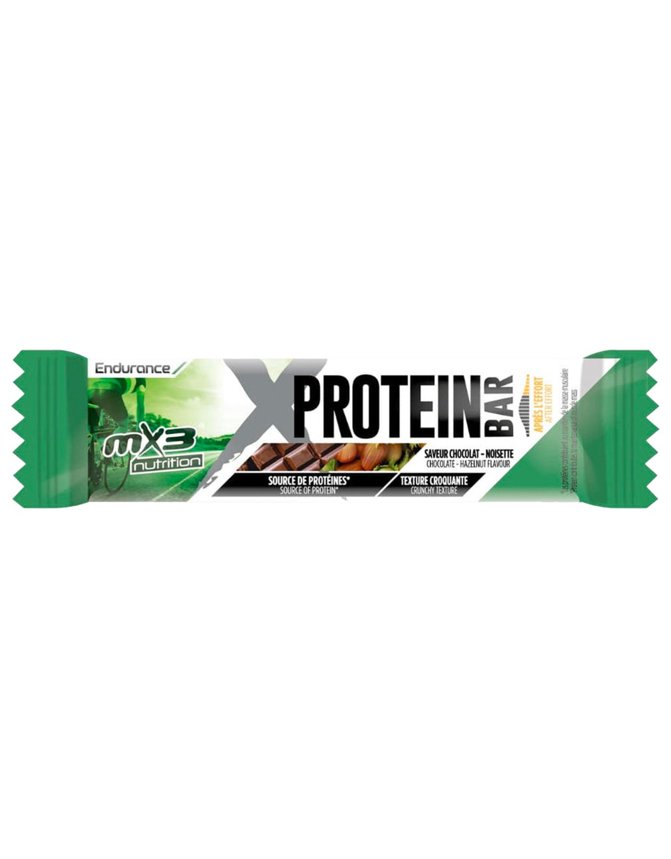 Barre Protéinée Chocolat Noisette + MX3