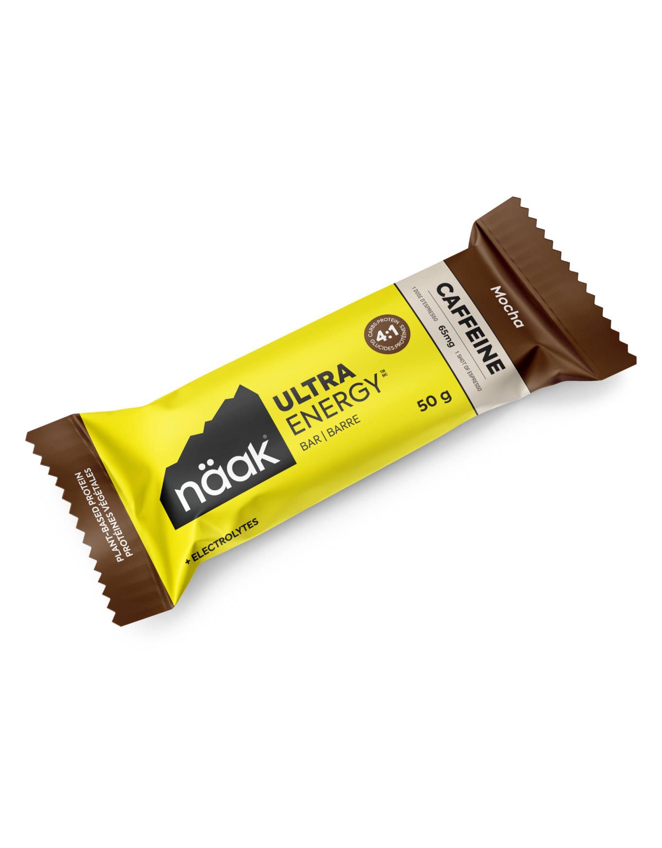 Barres Caféinées Ultra Energy™ - Mocha 50g + Näak