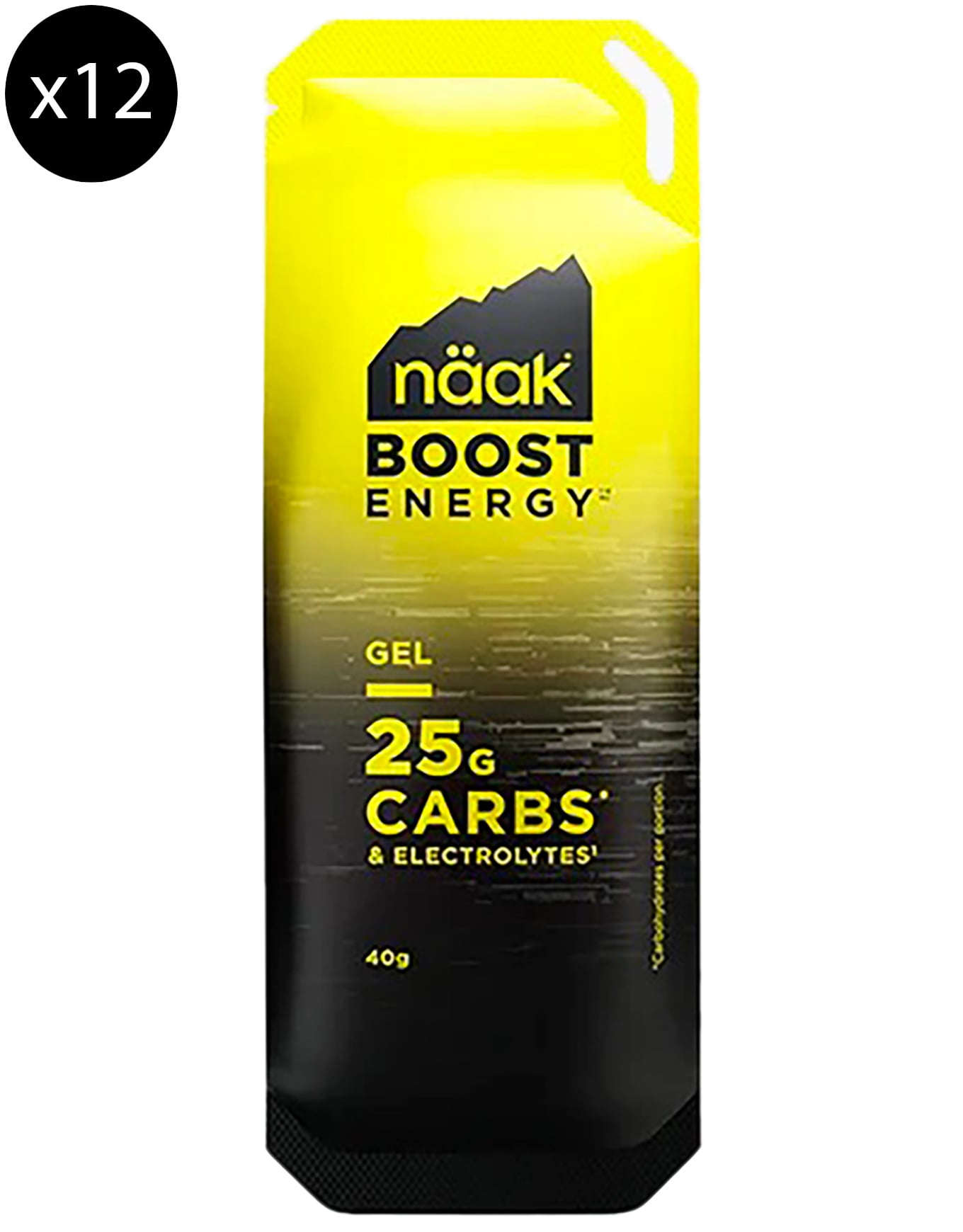 Gels Boost Energy - Neutre 12 x 40g + Näak