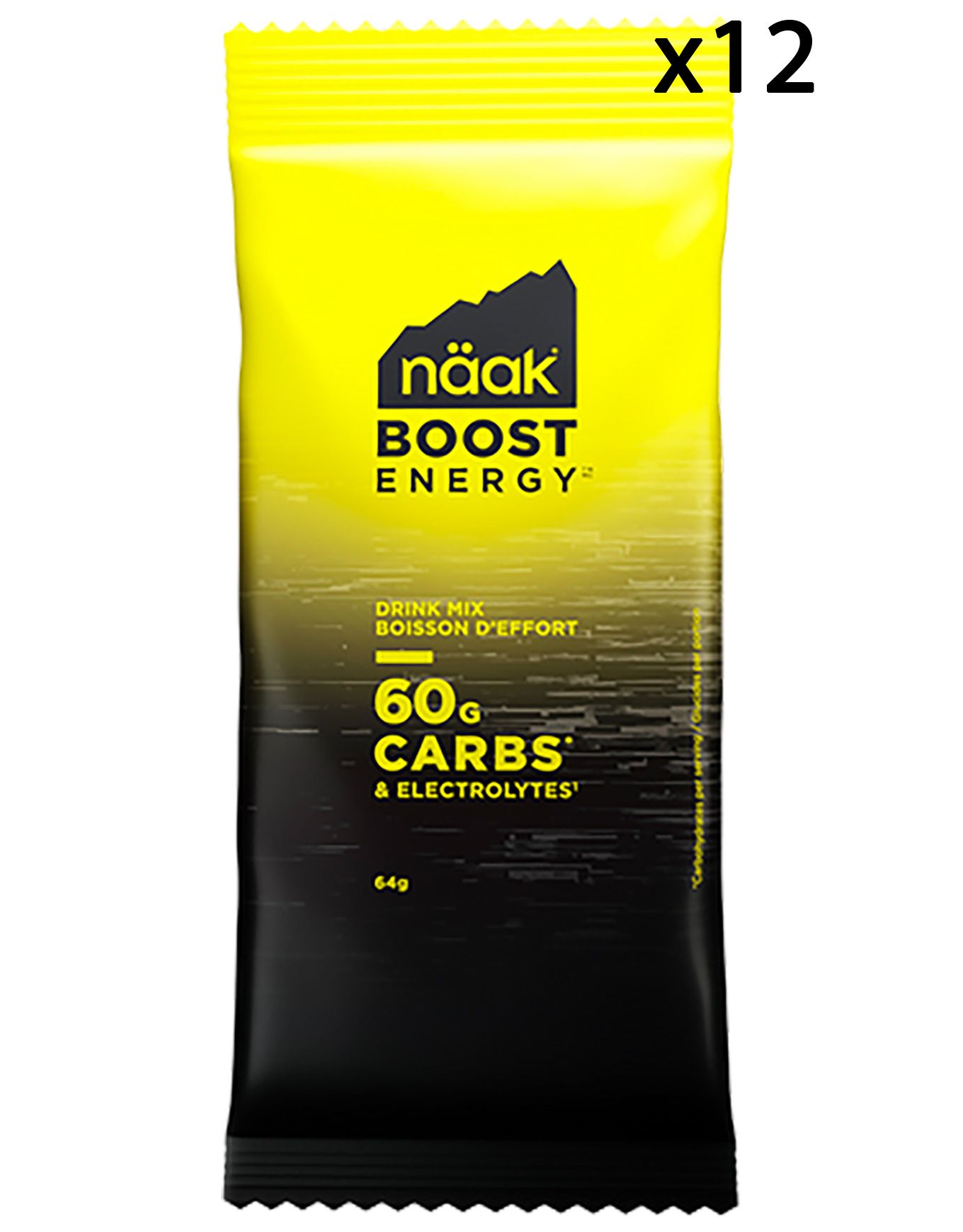 Boissons Boost Energy - Neutre 12 x 64g + Näak