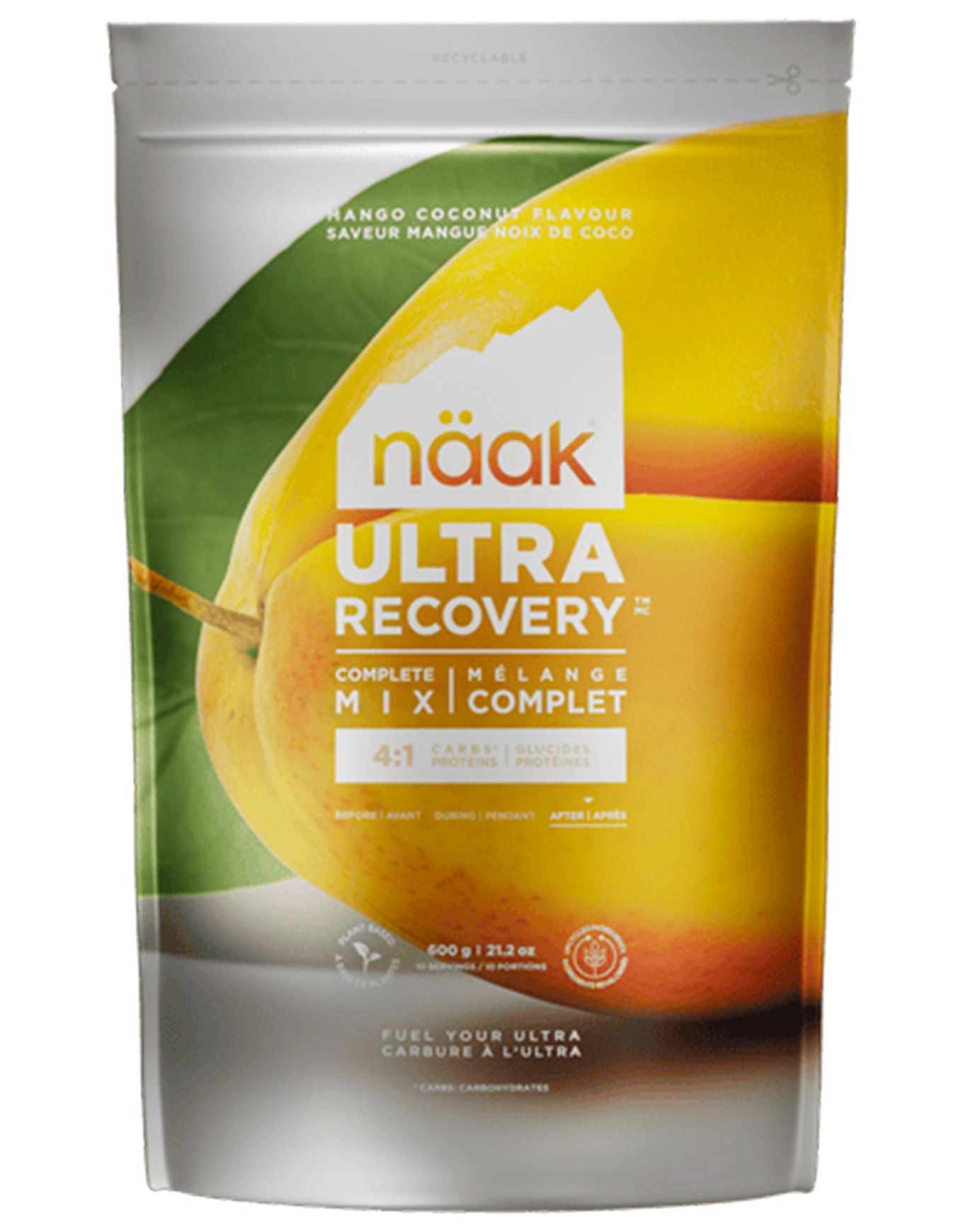 Mélange de Récupération - Mangue Coco 600g + Näak