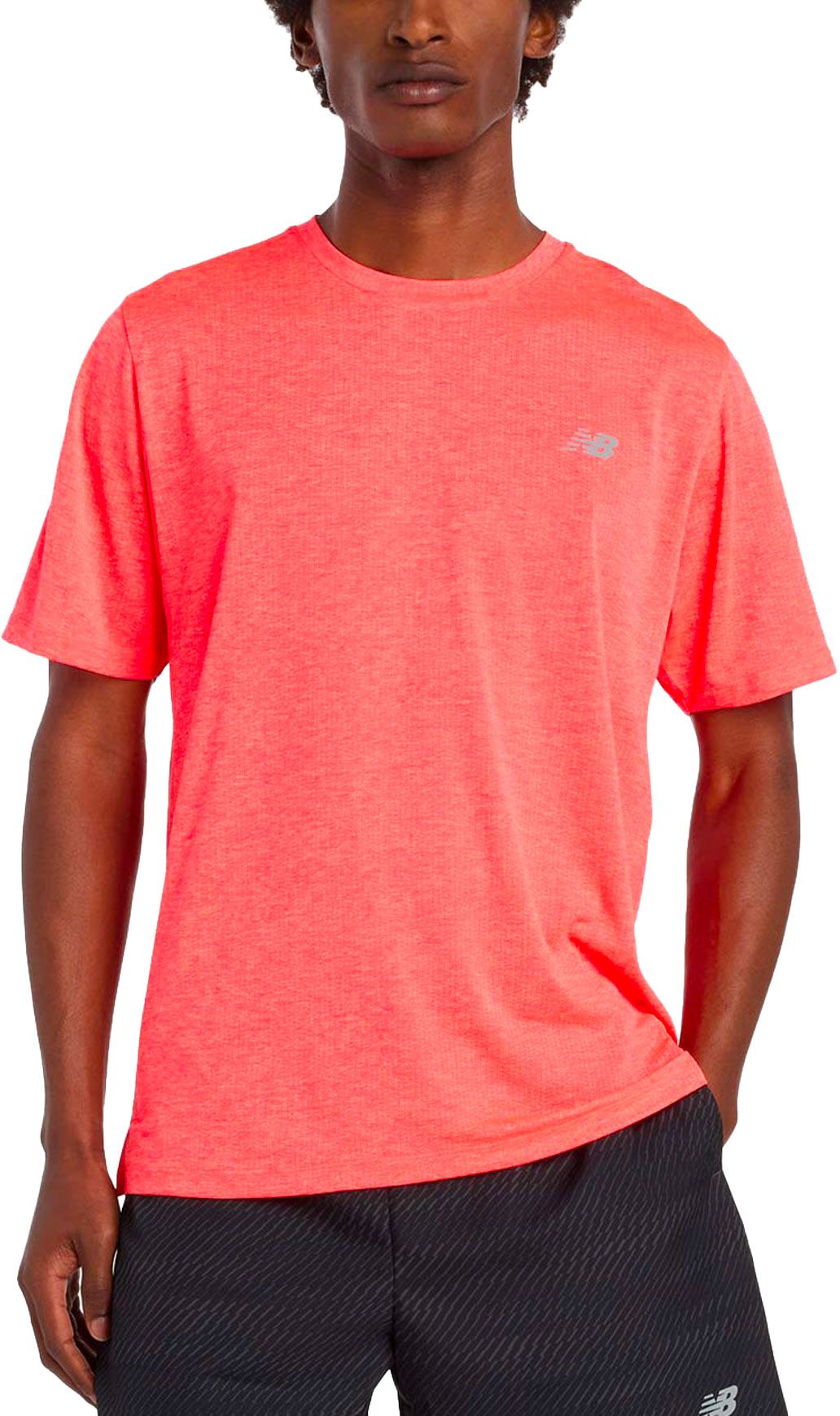 Athletics T-Shirt Urgent Red + New Balance
