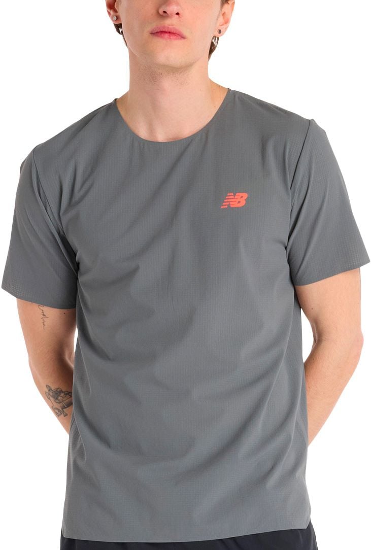 Race Day Ultra Light T-Shirt Urgent Red  + New Balance