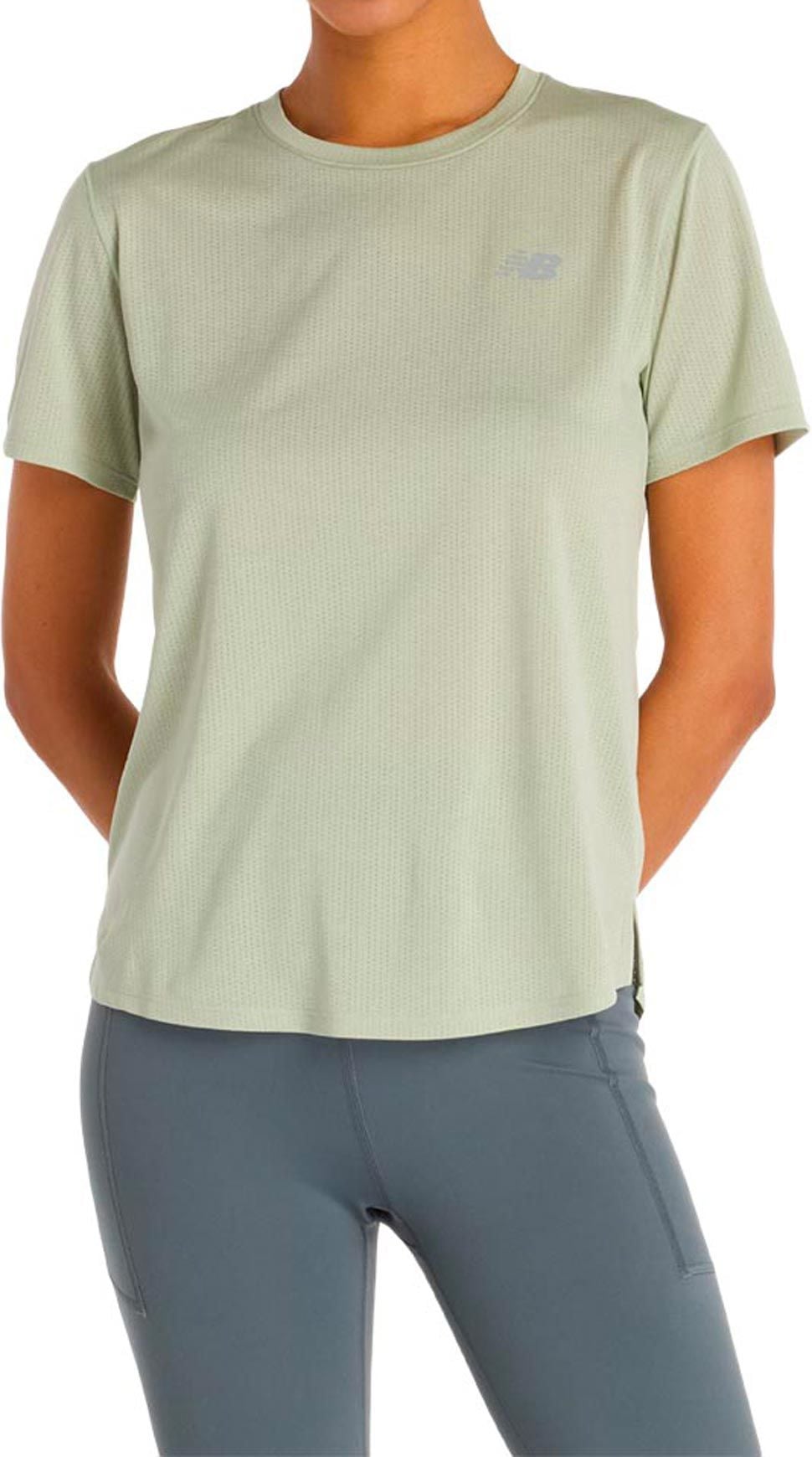 Athletics T-Shirt W Green + New Balance