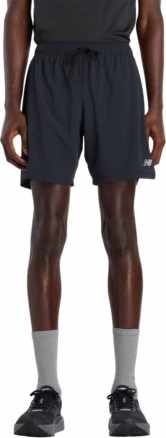 RC Lined Short 7" Black