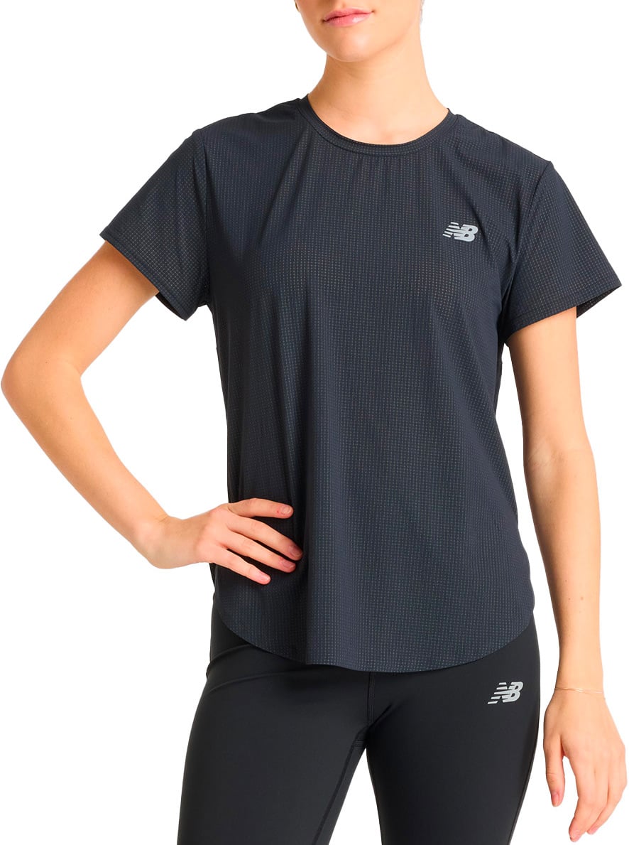 Race Day Ultra Light T-Shirt Black + New Balance