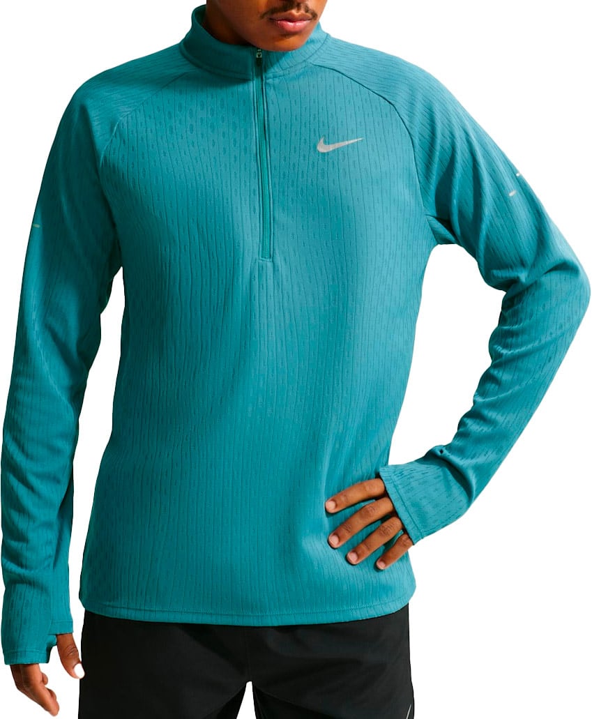 M Nike Stride Midlayer Smokey Blue/Reflective Silver + Nike Running