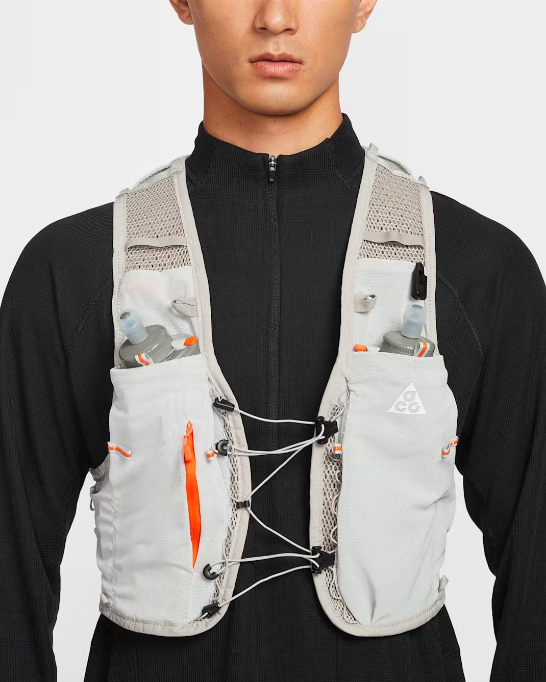 Nike ACG Vest 5L Grey/Orange/Black + Nike Accessoires