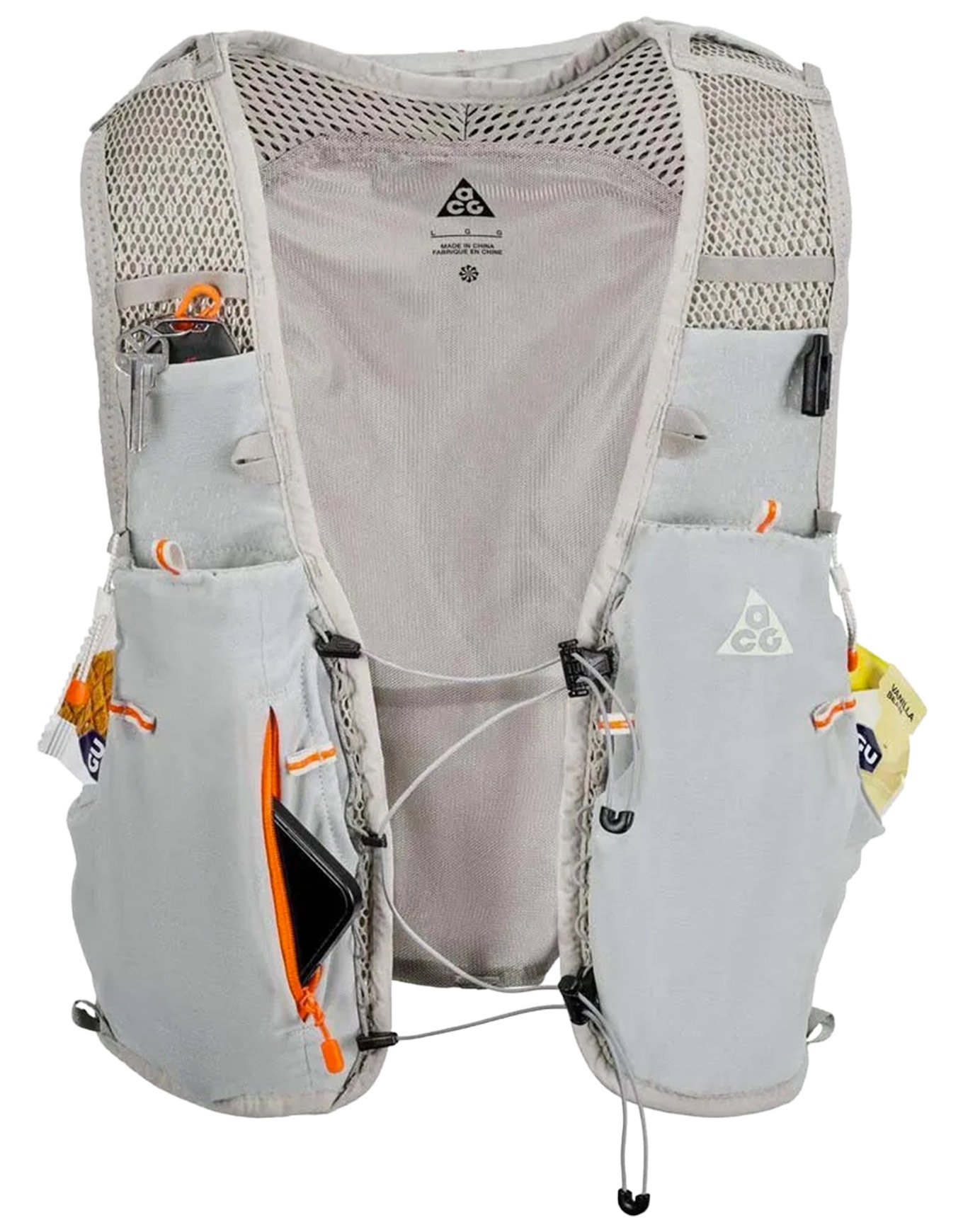 Nike ACG Vest 5L Grey/Orange/Black + Nike ACG