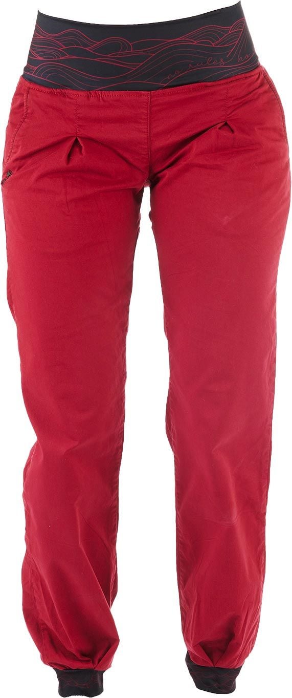 Dune Pant W Dark Red + Nograd