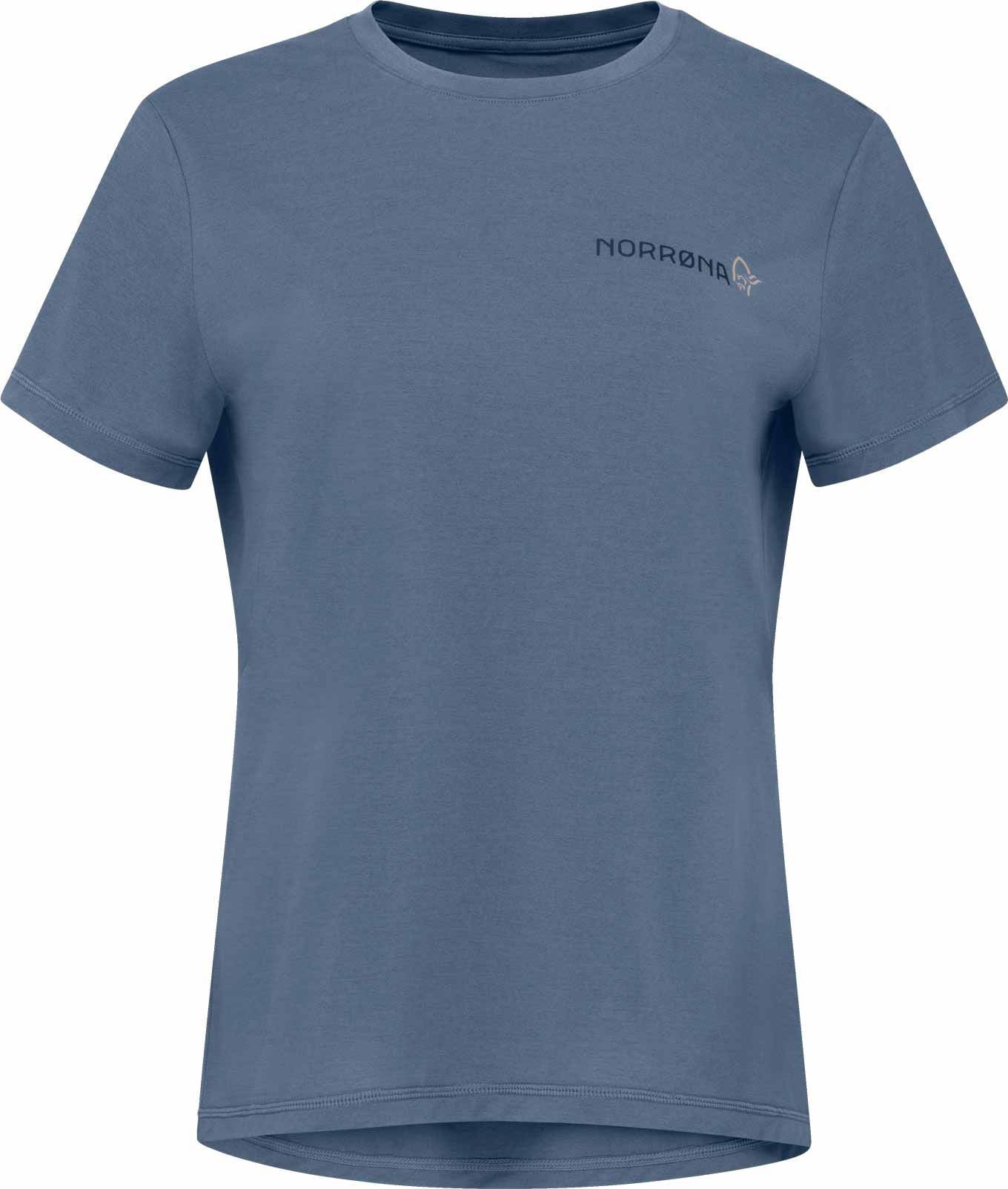 Femund Tech T-Shirt W'S Vintage Indigo blue + Norrona
