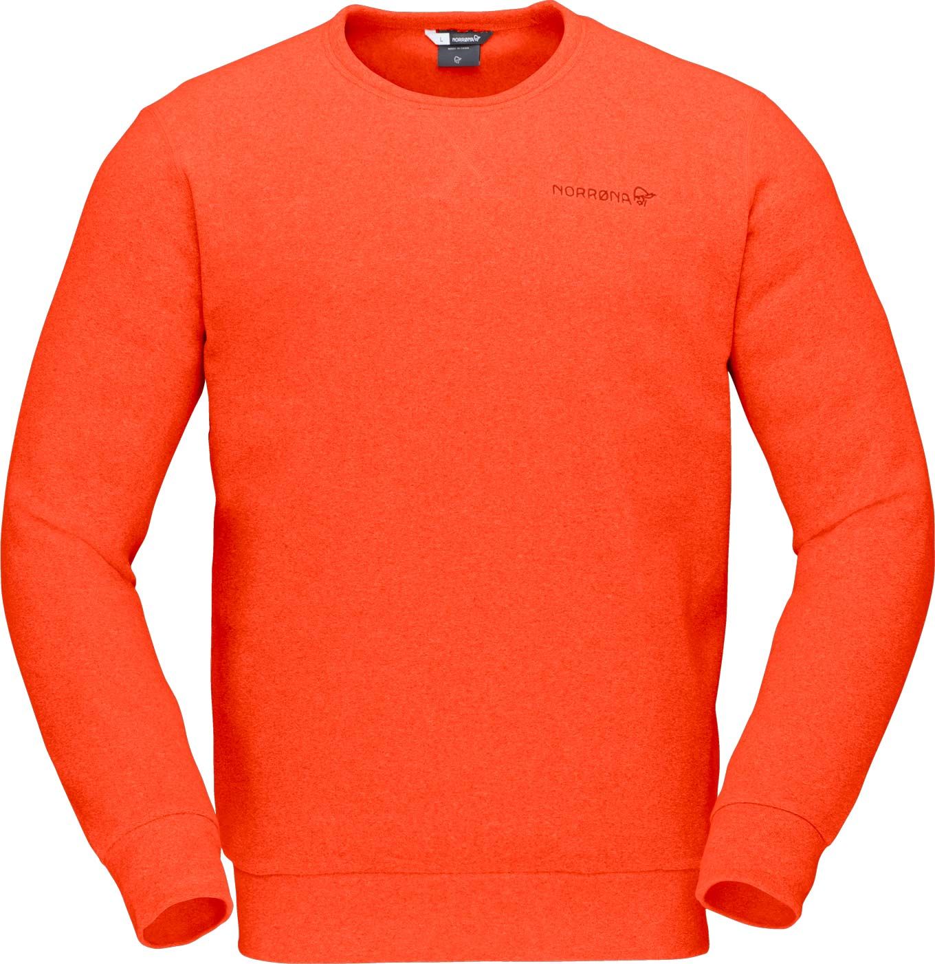 Femund Warm2 Crew Neck Pureed Pumpkin + Norrona
