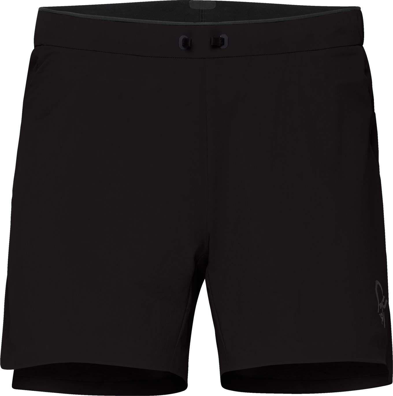 Senja Flex1 5'' Shorts M'S Caviar Black + Norrona